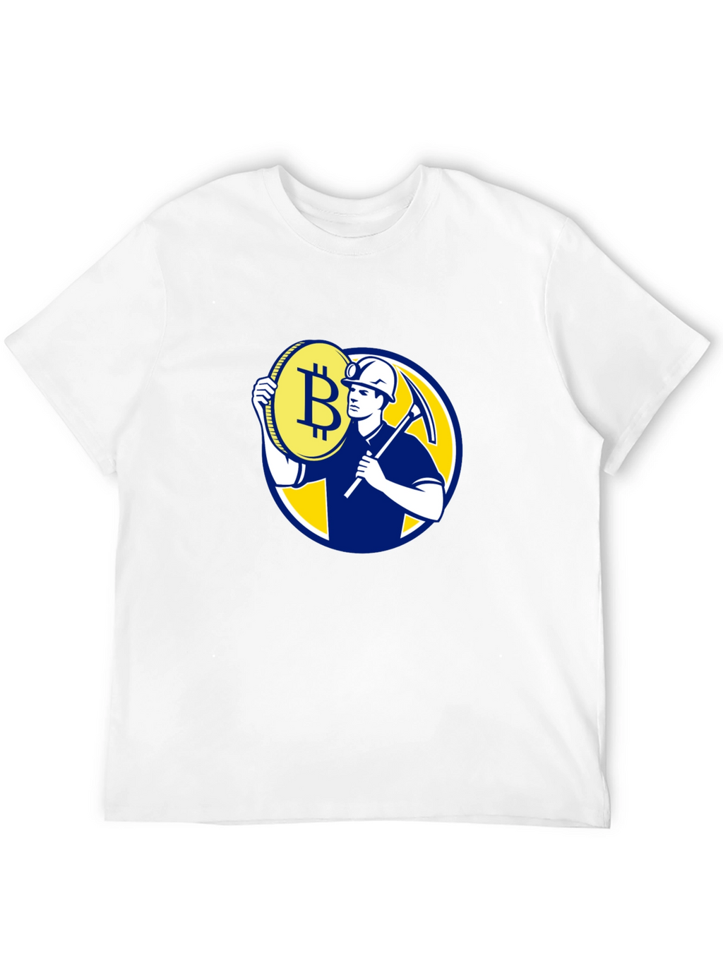 Bitcoin Miner Graphic T-Shirt - Crypto Currency Tee