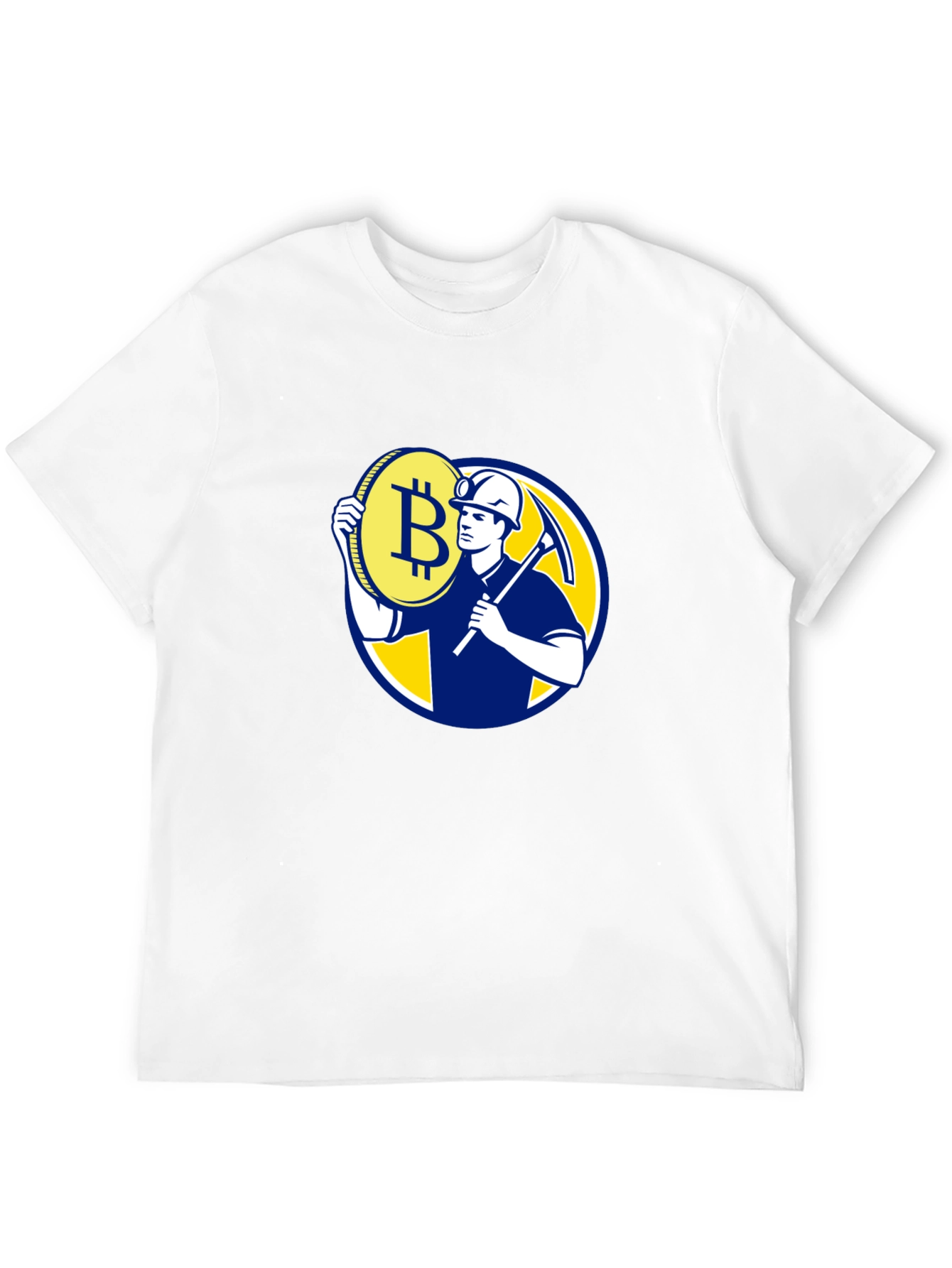 Bitcoin Miner Graphic T-Shirt - Crypto Currency Tee