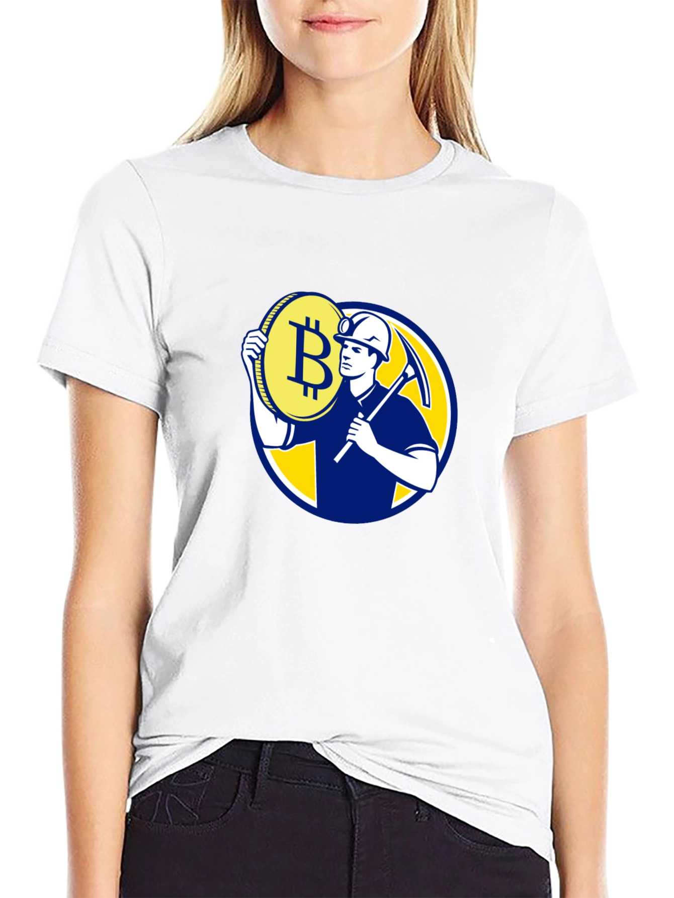 Bitcoin Miner Graphic T-Shirt - Crypto Currency Tee