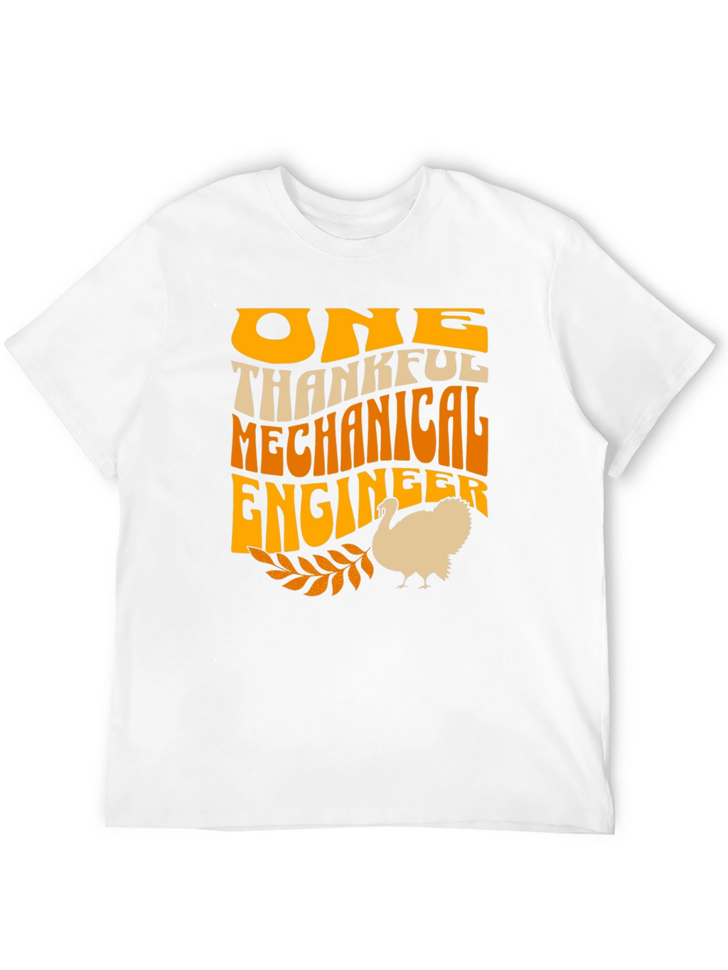 Thankful Mechanical Engineer Thanksgiving T-Shirt