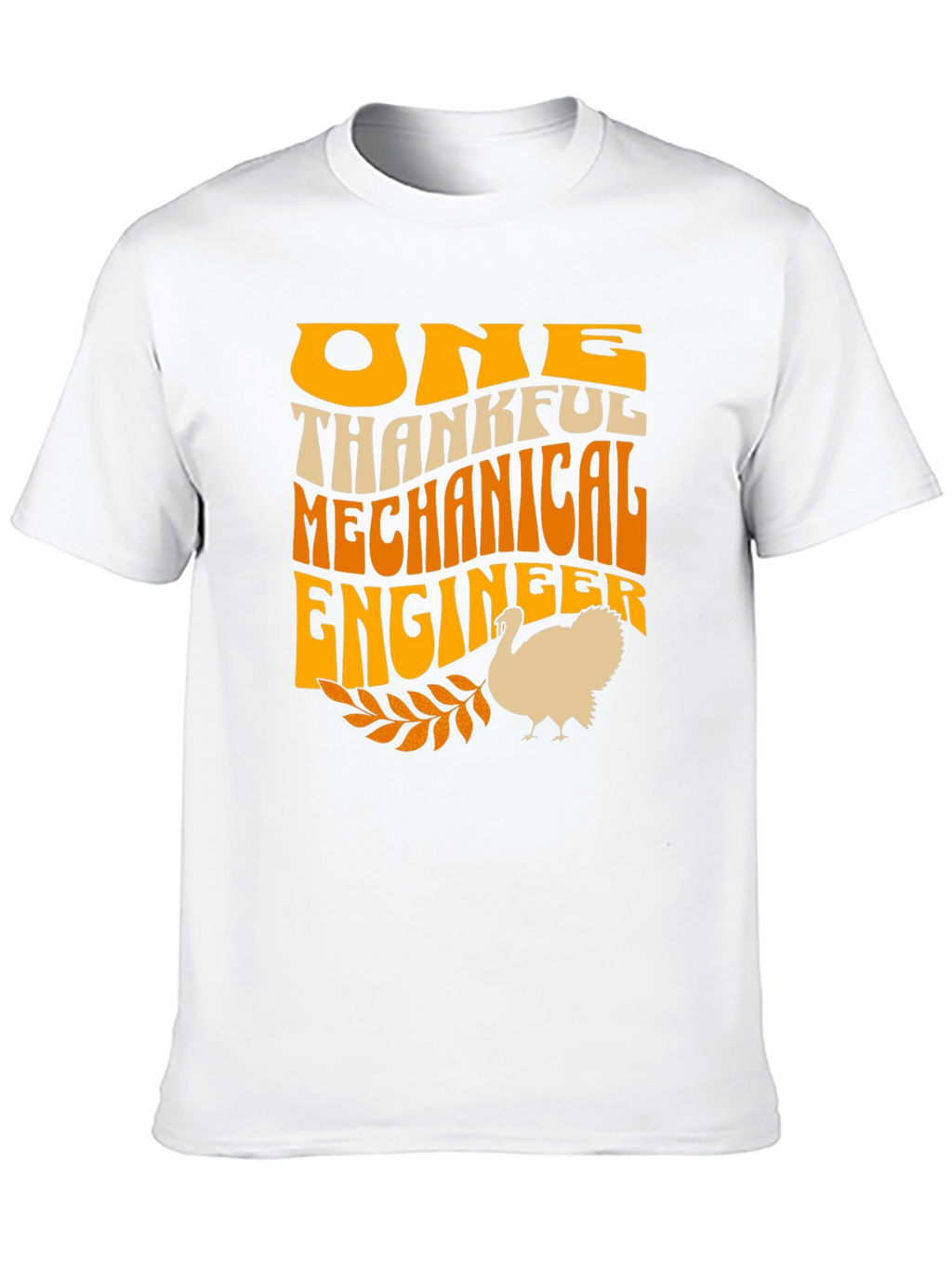 Thankful Mechanical Engineer Thanksgiving T-Shirt