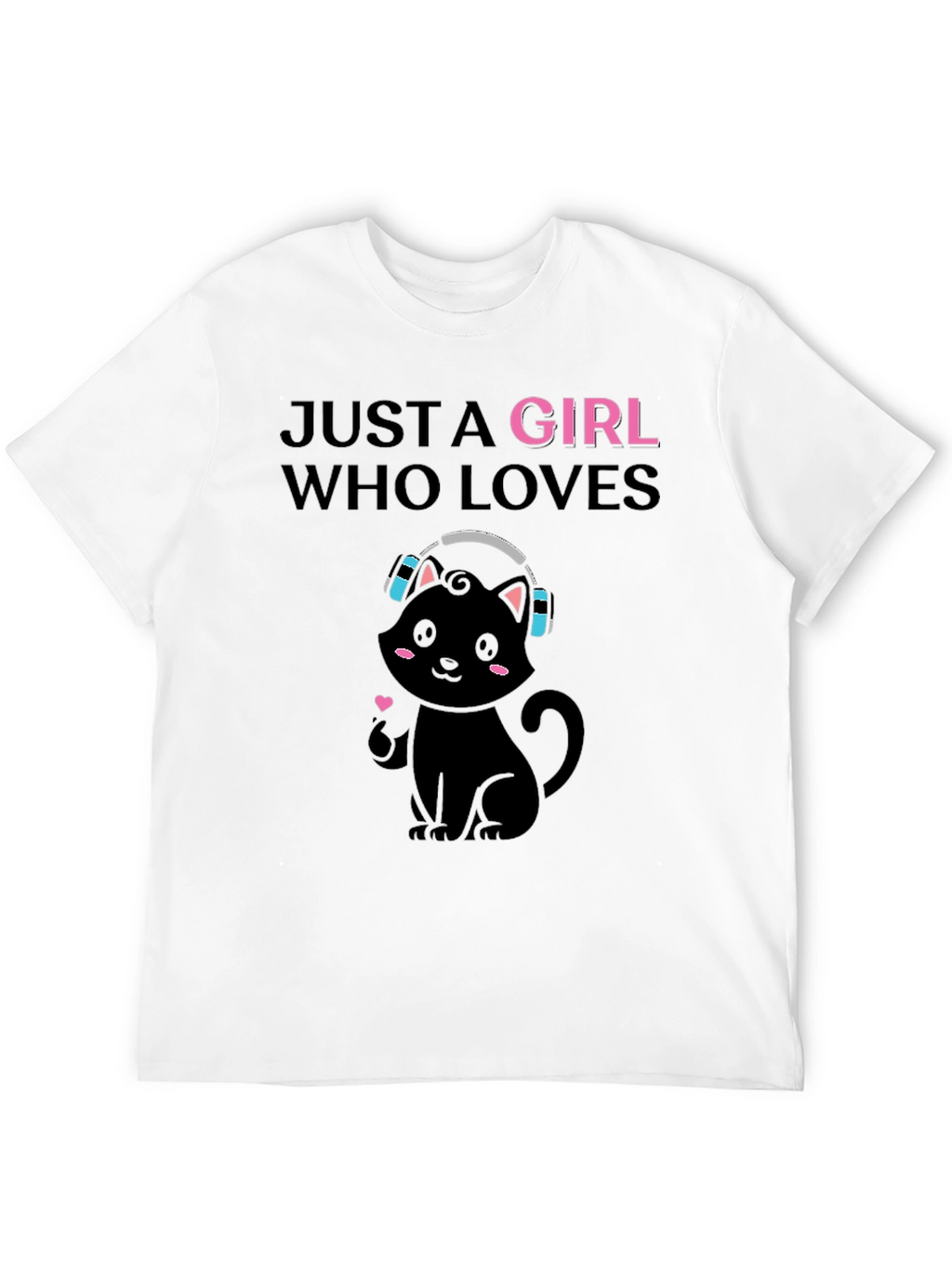 Just A Girl Who Loves Cats T-Shirt