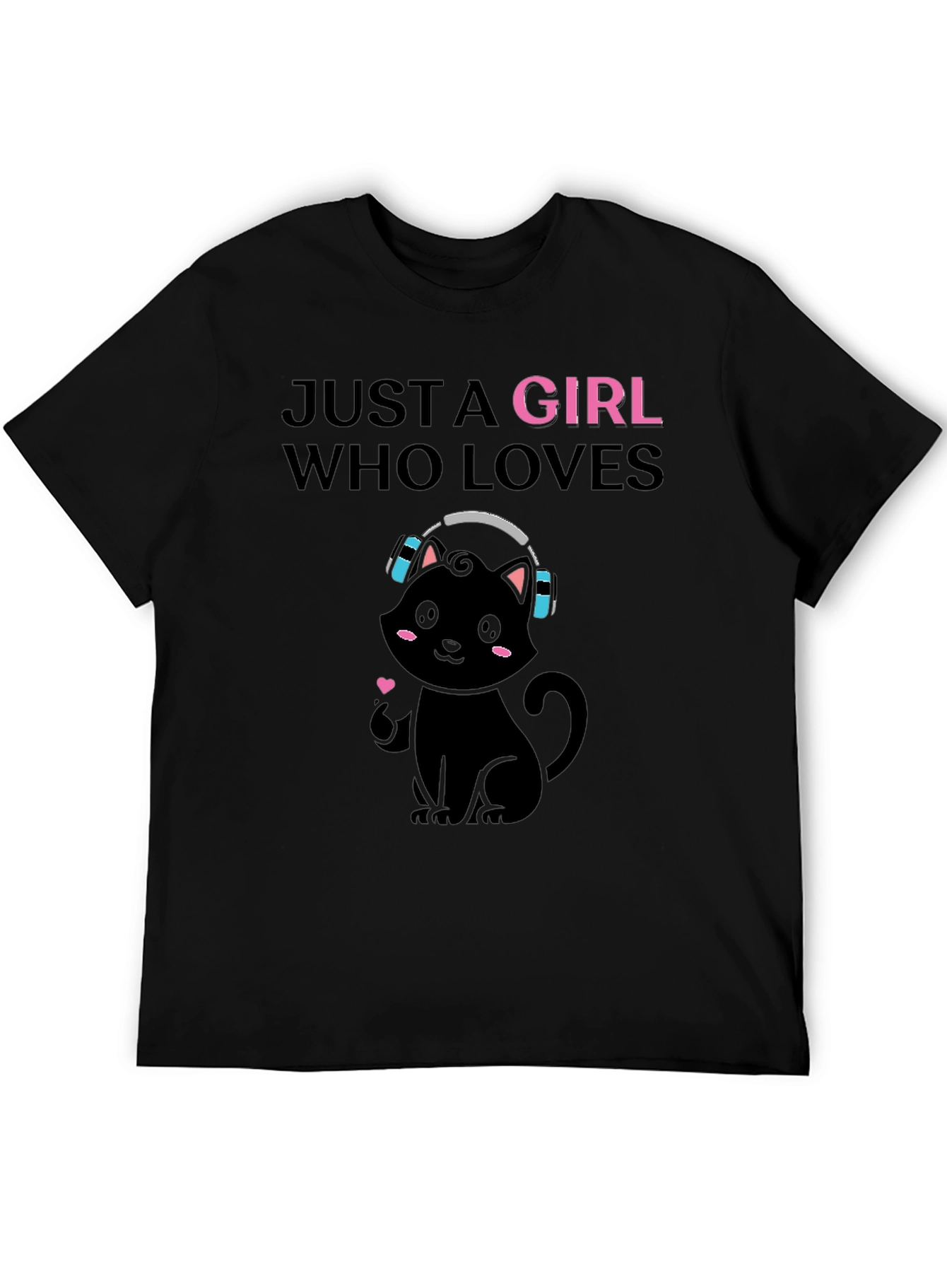 Just A Girl Who Loves Cats T-Shirt