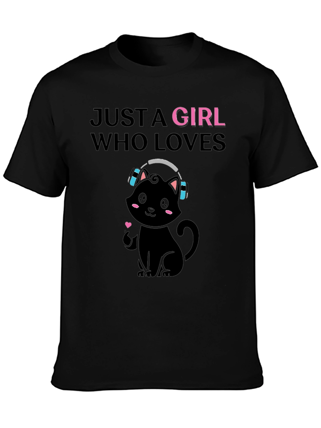Just A Girl Who Loves Cats T-Shirt