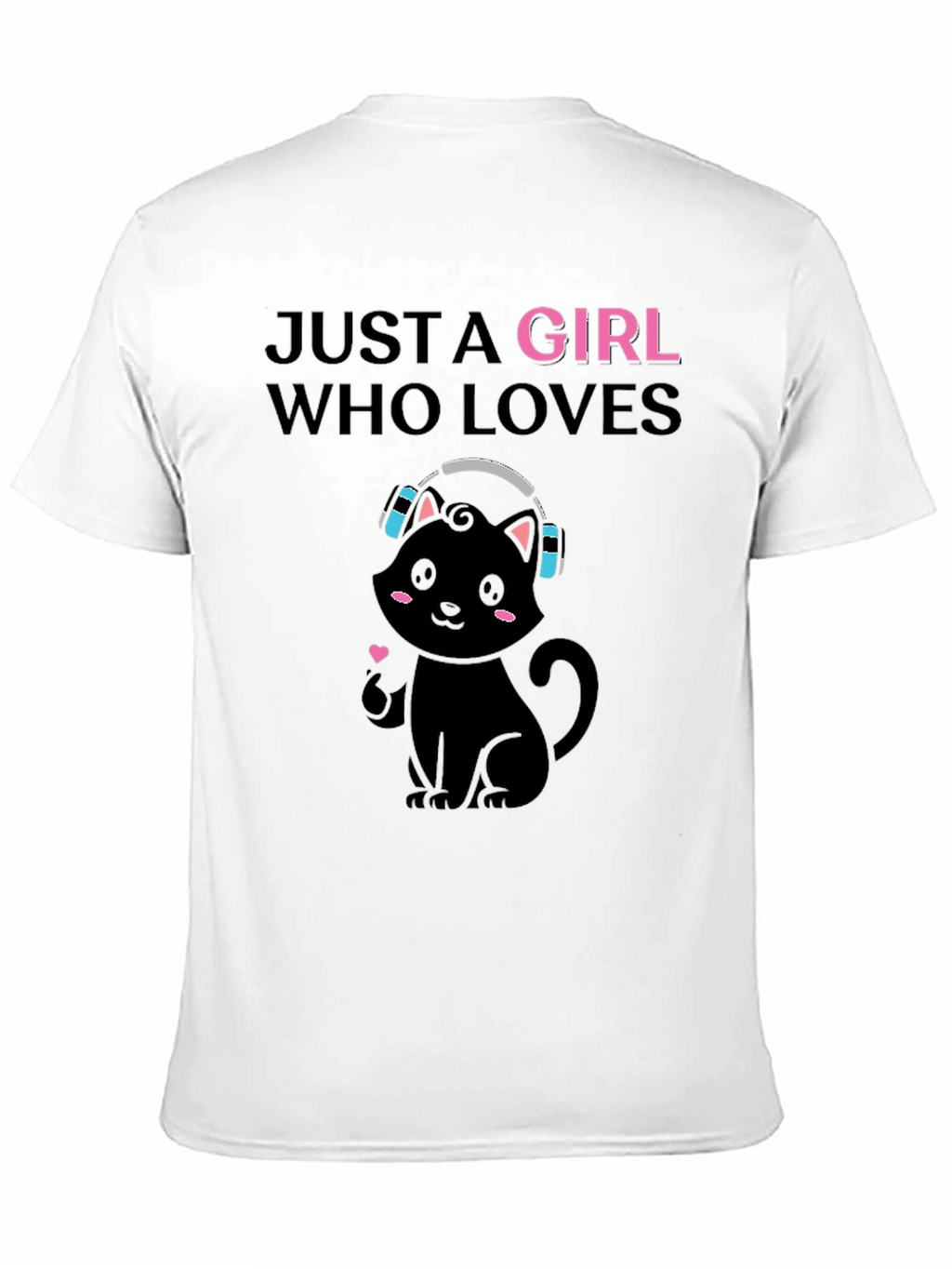 Just A Girl Who Loves Cats T-Shirt