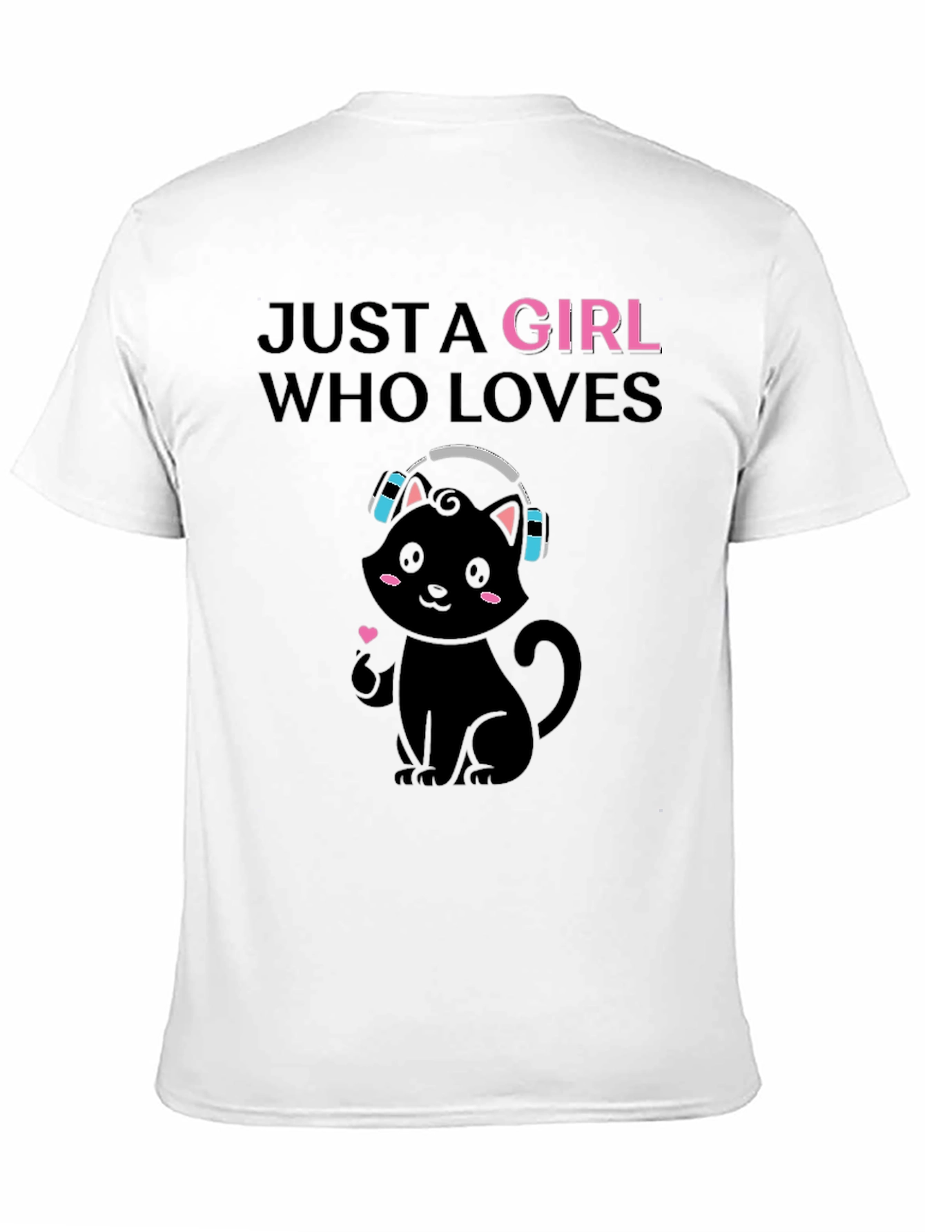 Just A Girl Who Loves Cats T-Shirt