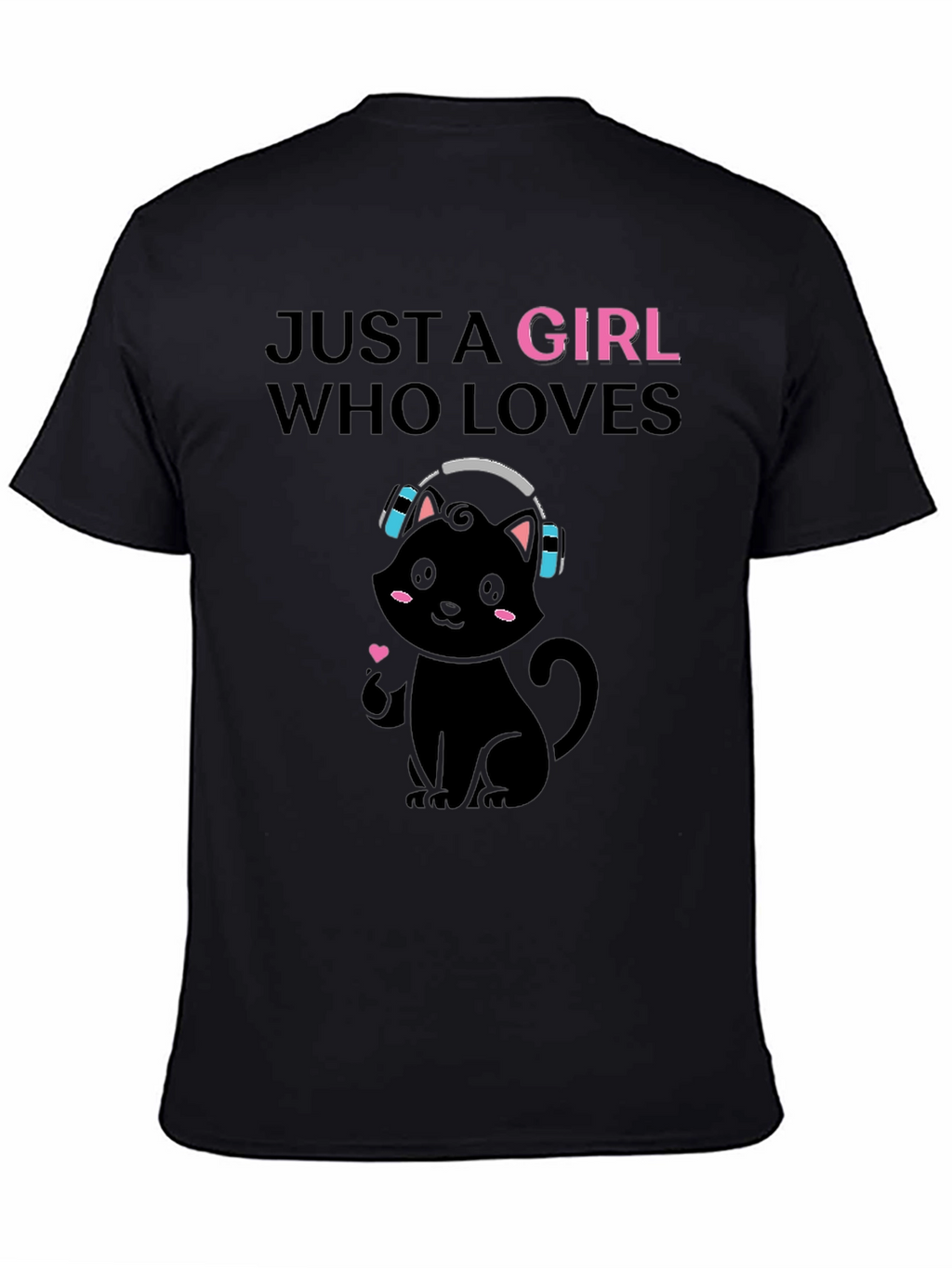 Just A Girl Who Loves Cats T-Shirt