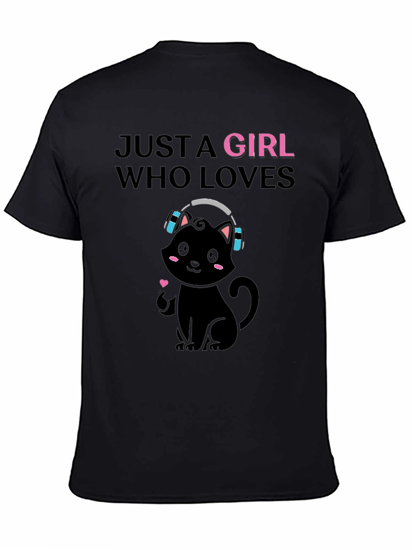 Just A Girl Who Loves Cats T-Shirt