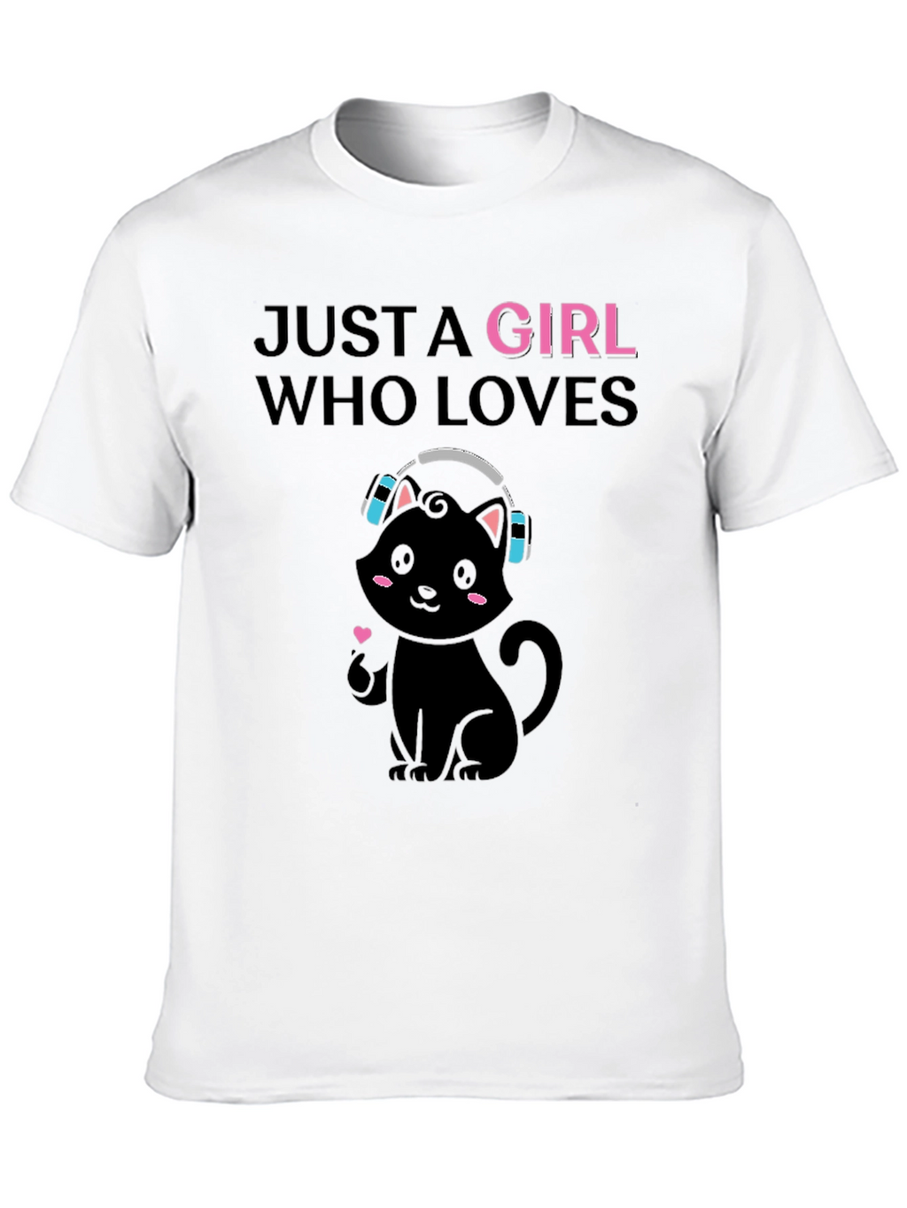 Just A Girl Who Loves Cats T-Shirt