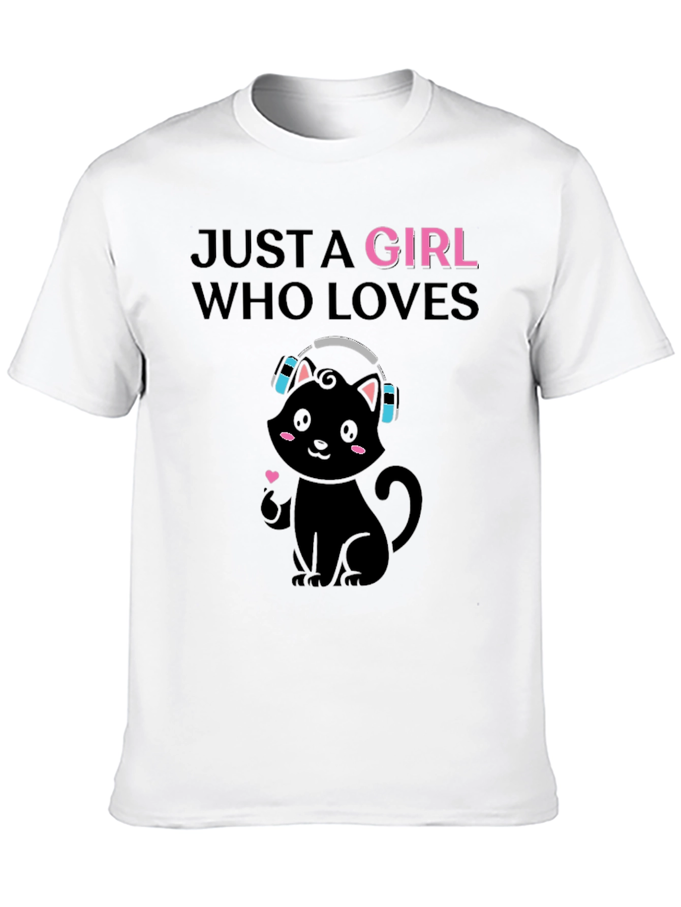 Just A Girl Who Loves Cats T-Shirt