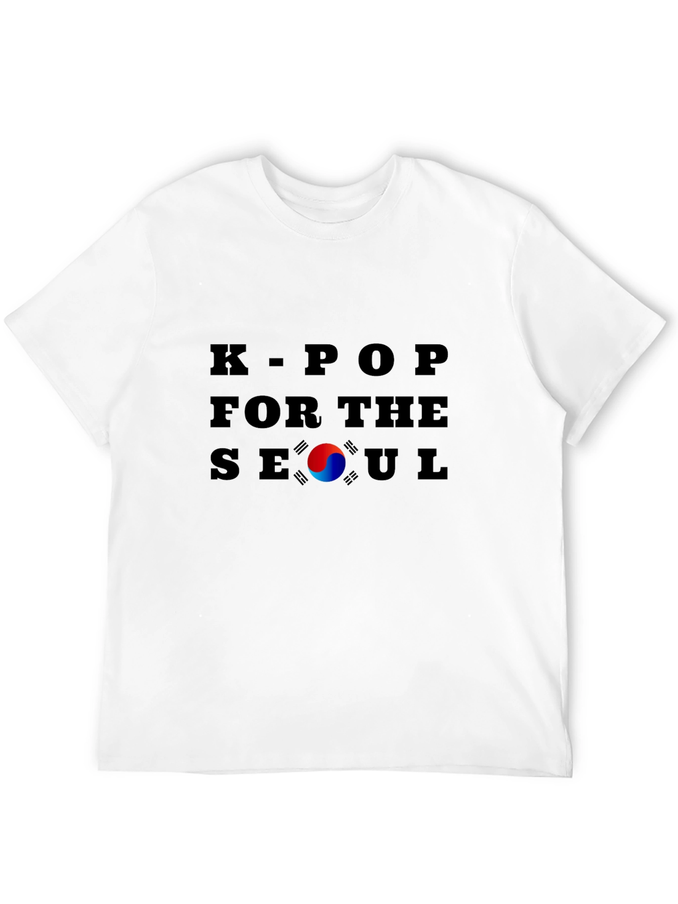 K-Pop For The Seoul Black T-Shirt