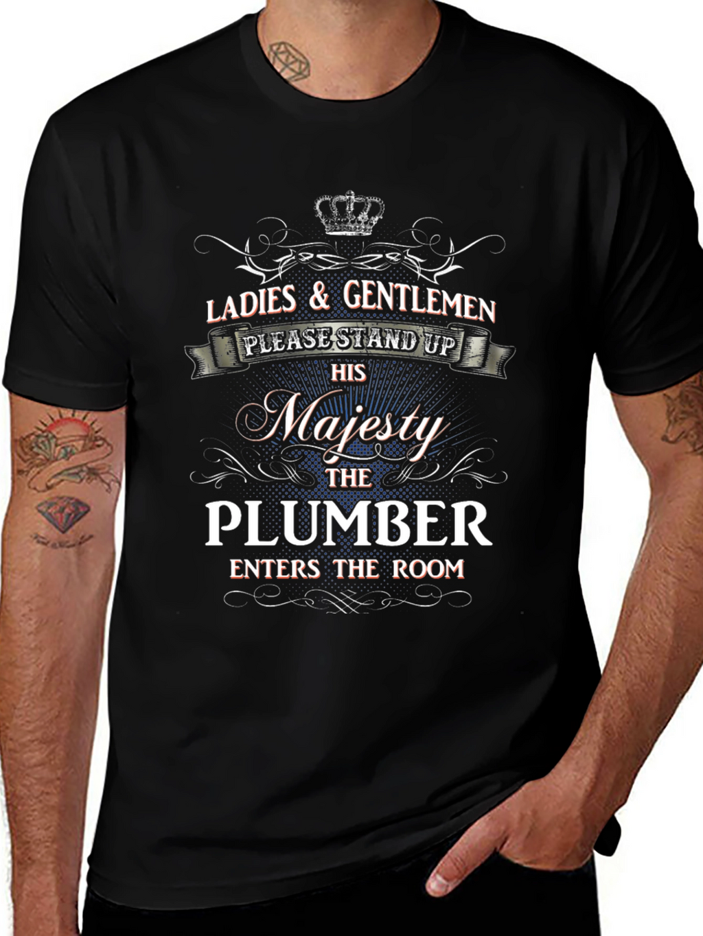 His Majesty The Plumber T-Shirt