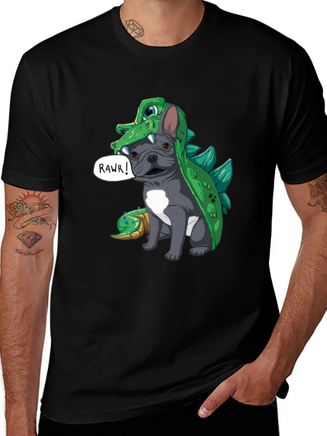 Dog Dinosaur Costume T-Shirt