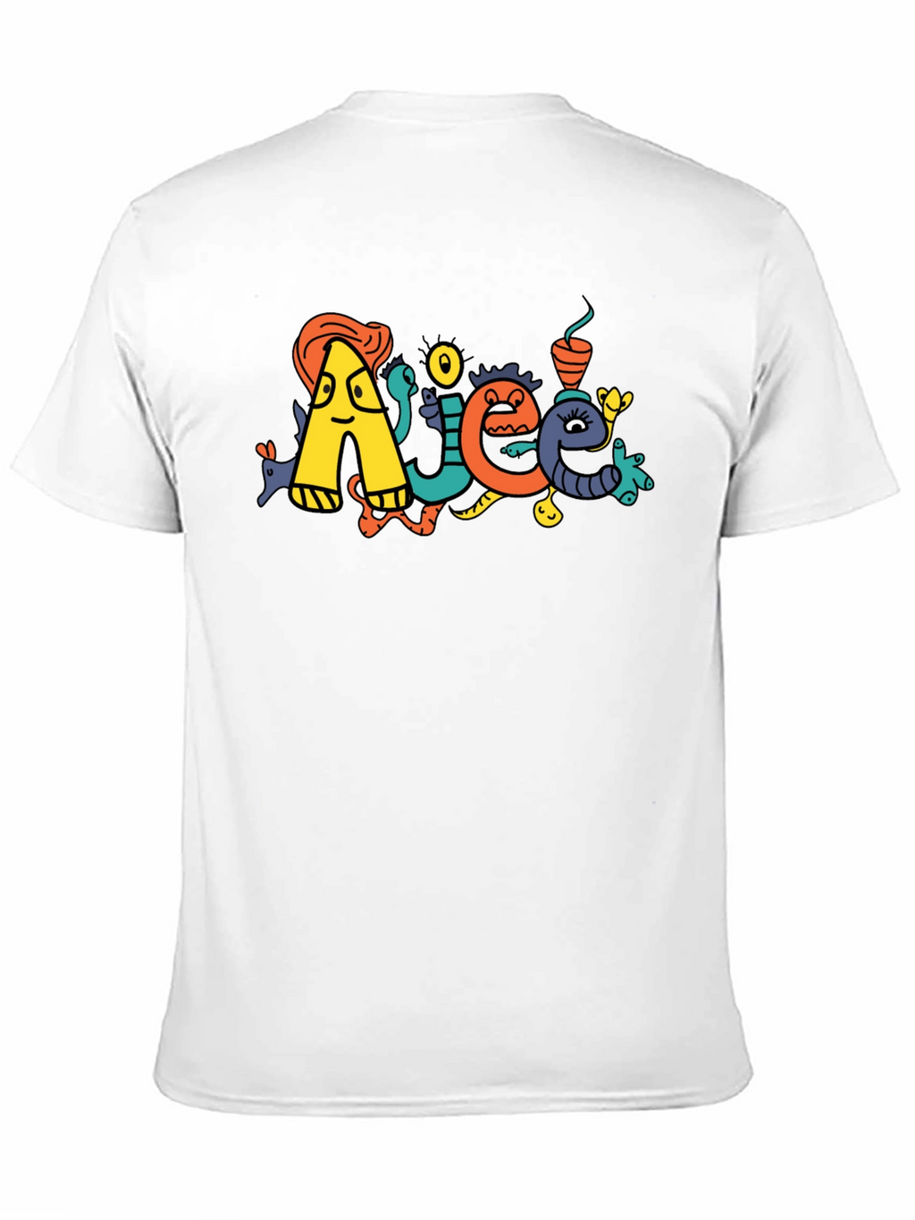 Doodle Art Black T-Shirt