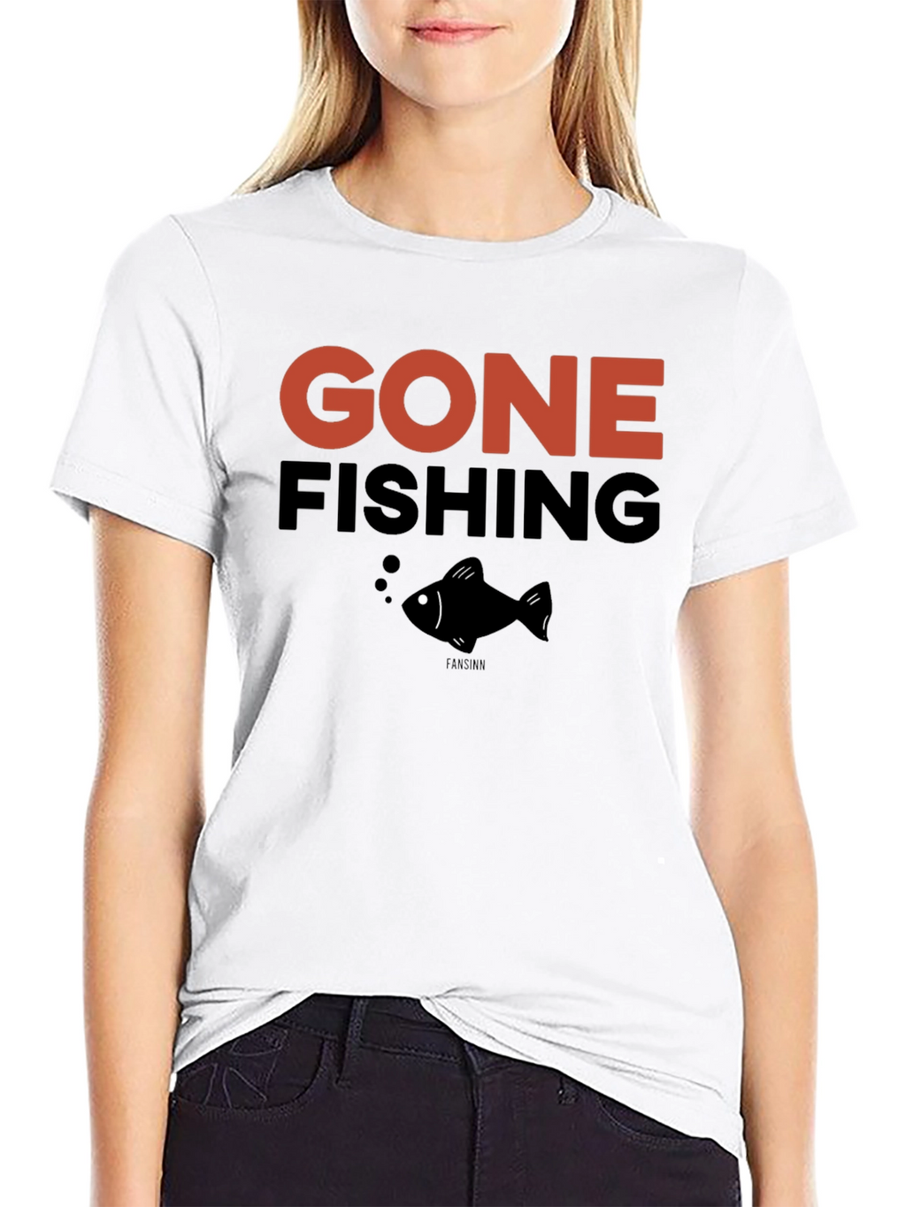 Gone Fishing T-Shirt | Anglers Humor Tee