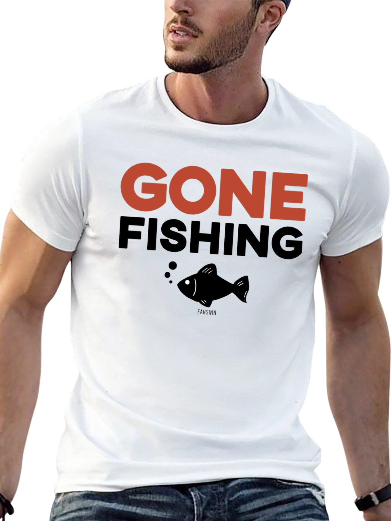 Gone Fishing T-Shirt | Anglers Humor Tee