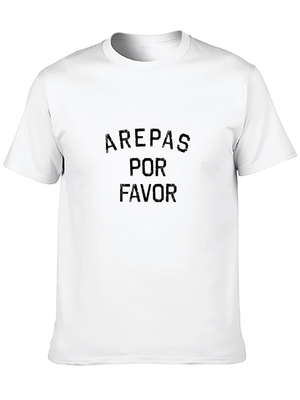 Arepas Por Favor Black Graphic Tee