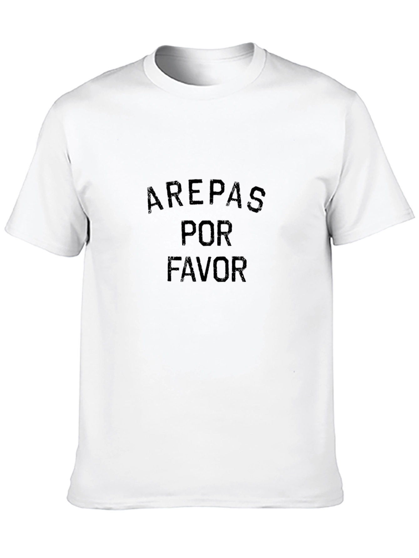 Arepas Por Favor Black Graphic Tee