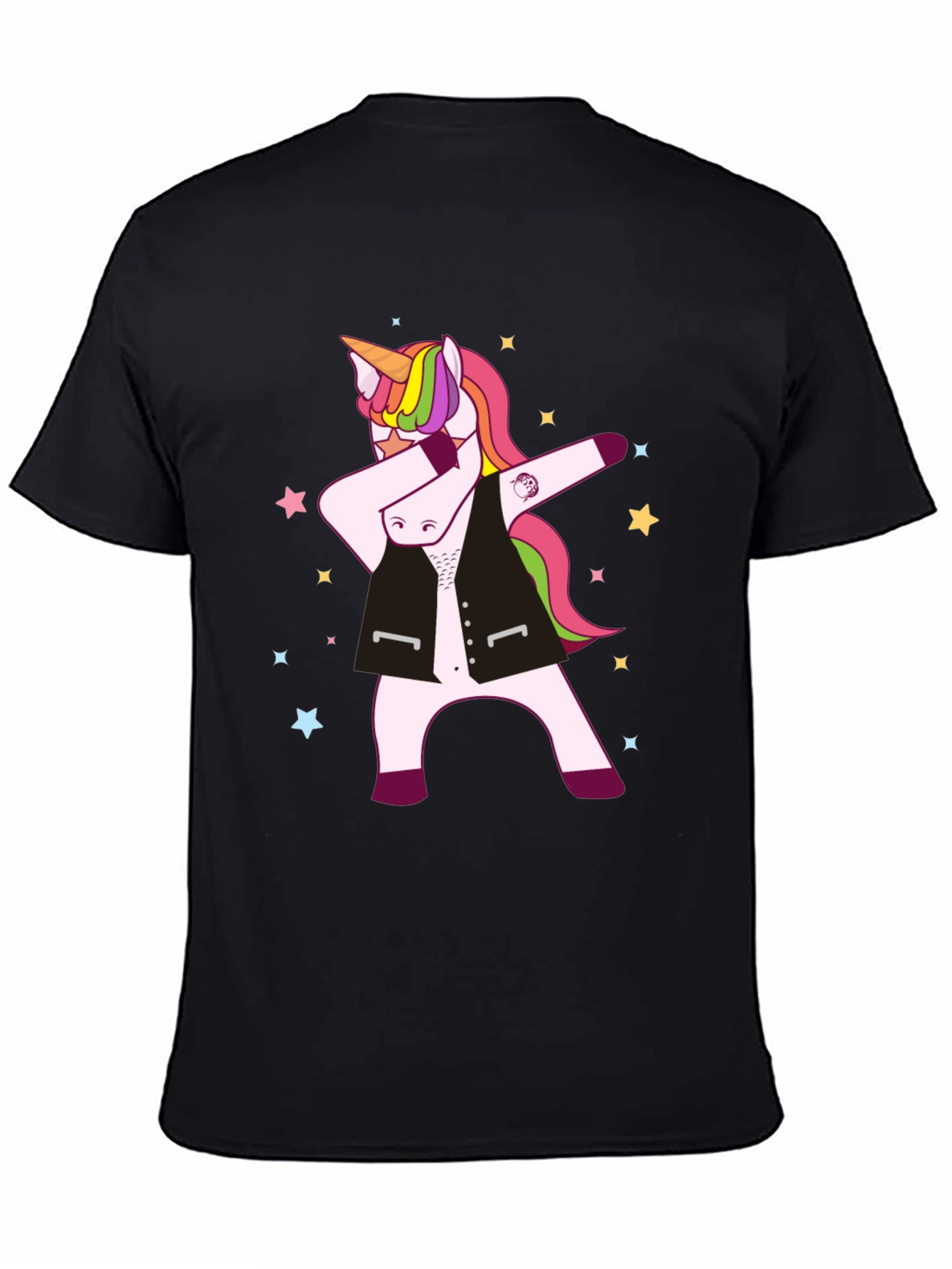 Dabbing Unicorn Graphic Tee - Rocker Style