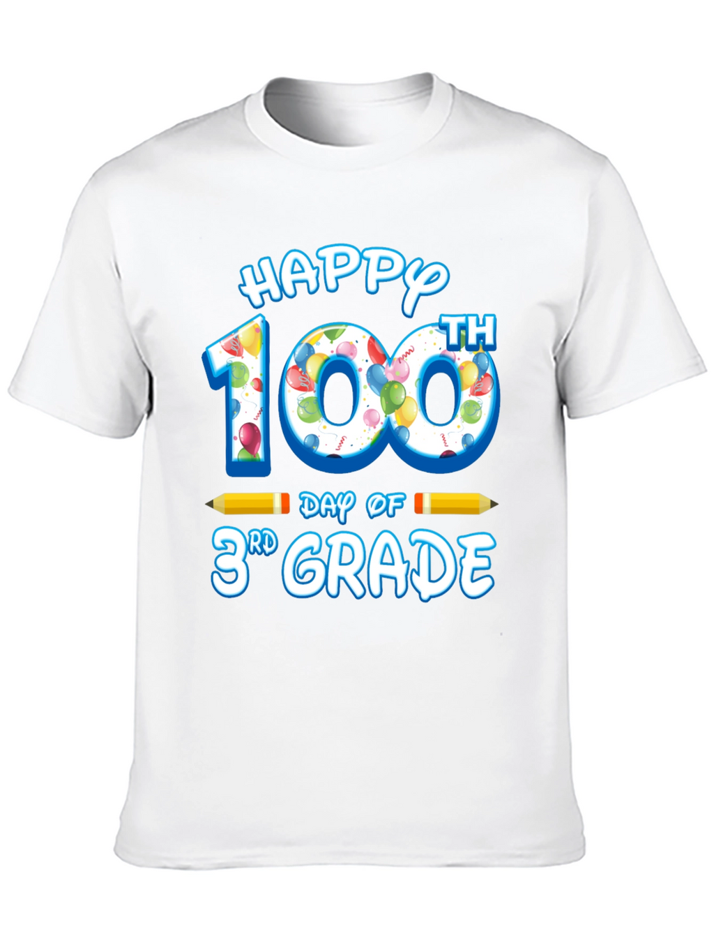 Happy 100th Day of 3rd Grade T-Shirt
