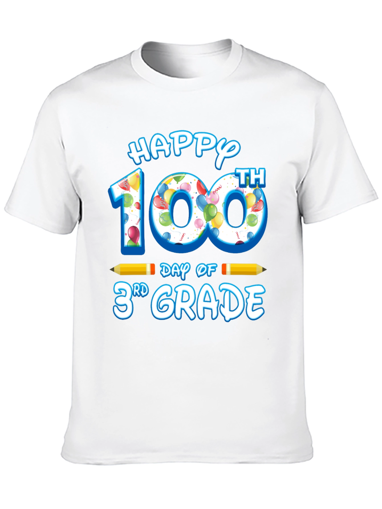 Happy 100th Day of 3rd Grade T-Shirt