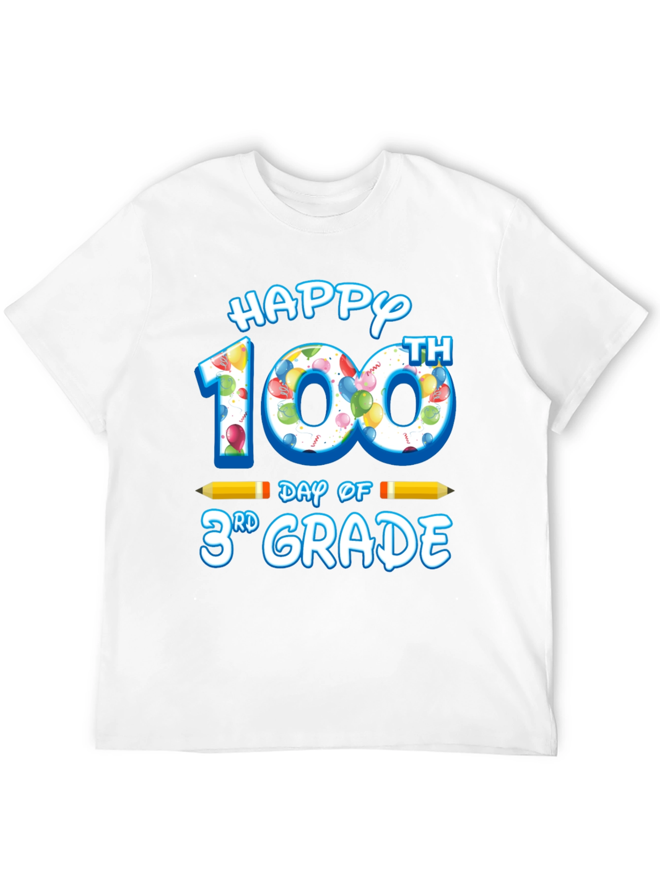 Happy 100th Day of 3rd Grade T-Shirt