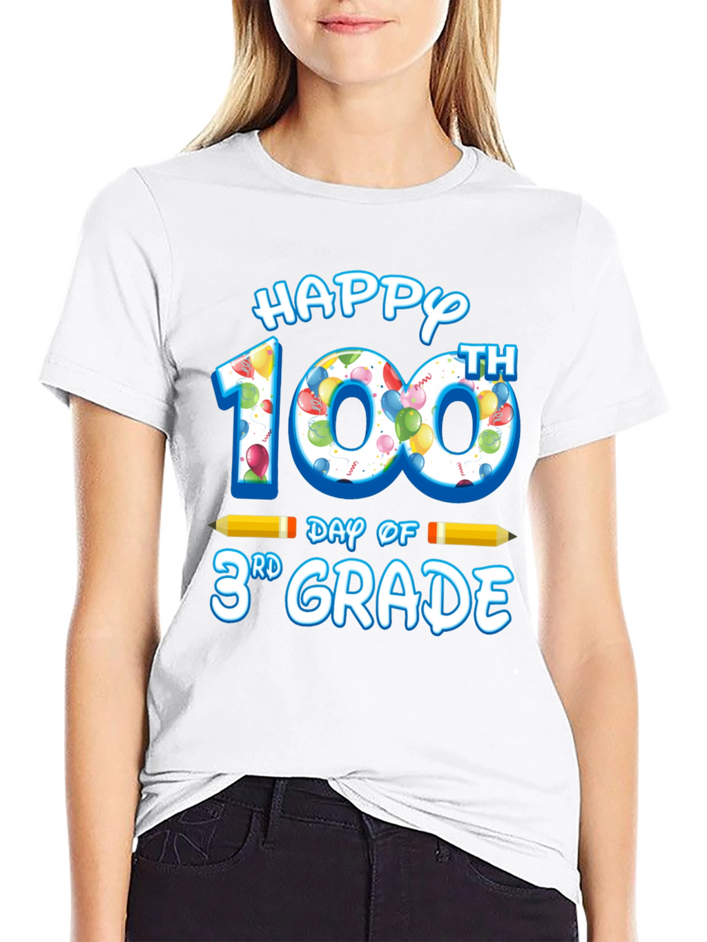 Happy 100th Day of 3rd Grade T-Shirt