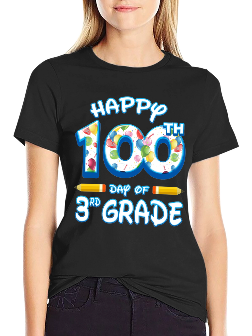Happy 100th Day of 3rd Grade T-Shirt