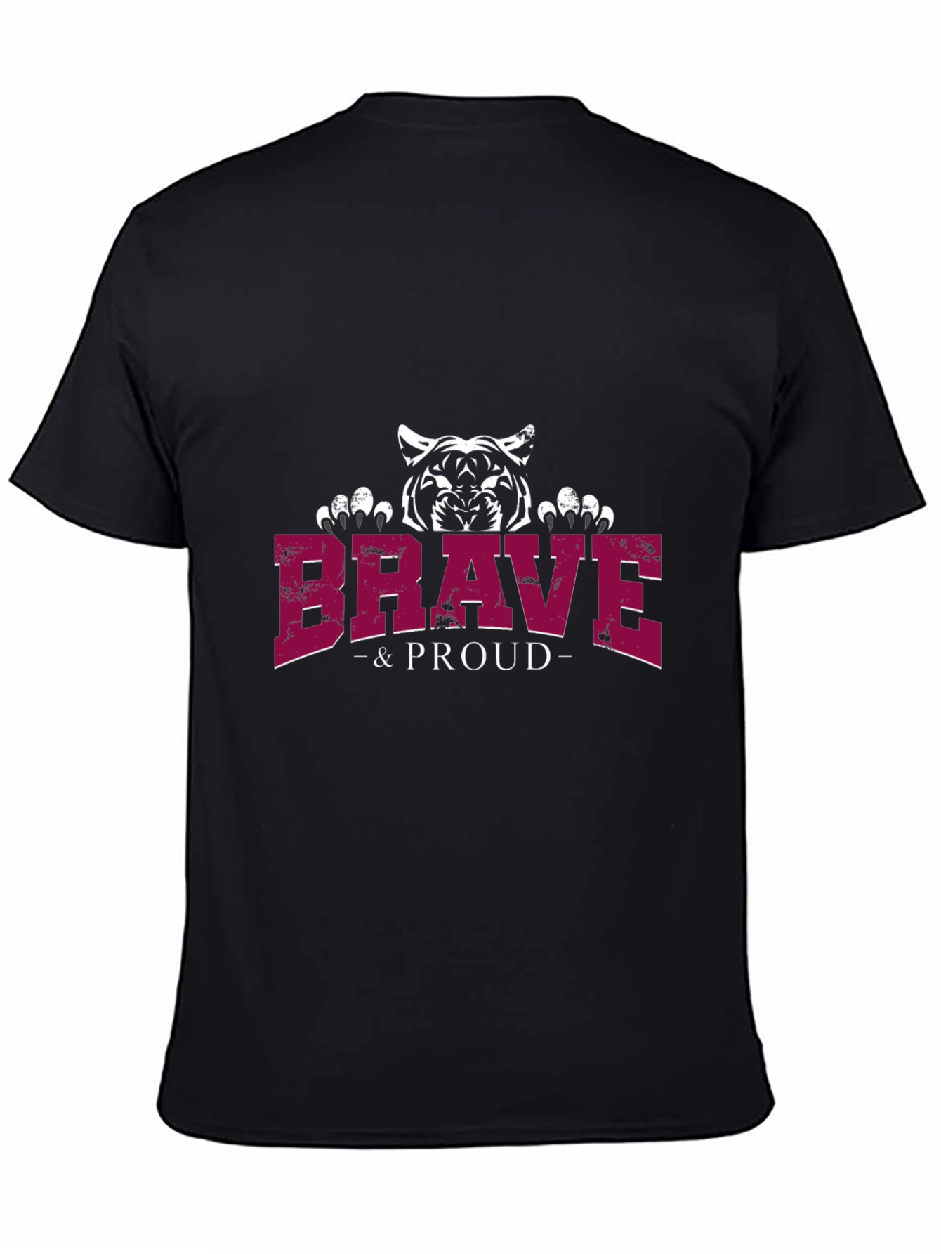 Brave & Proud Tiger Graphic Tee