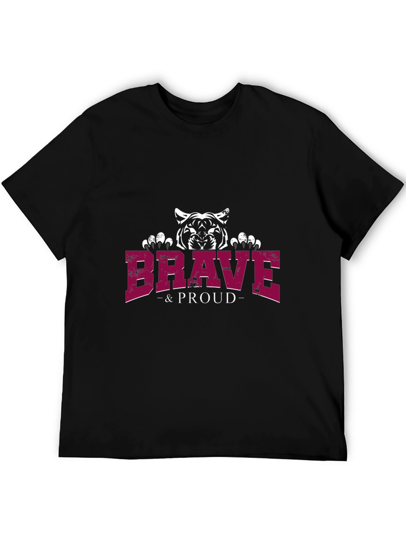Brave & Proud Tiger Graphic Tee