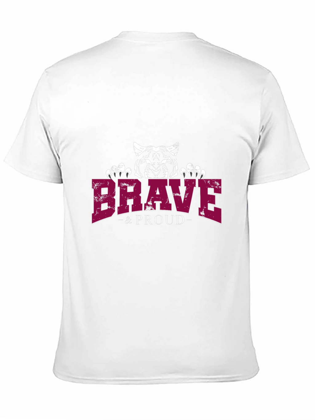 Brave & Proud Tiger Graphic Tee