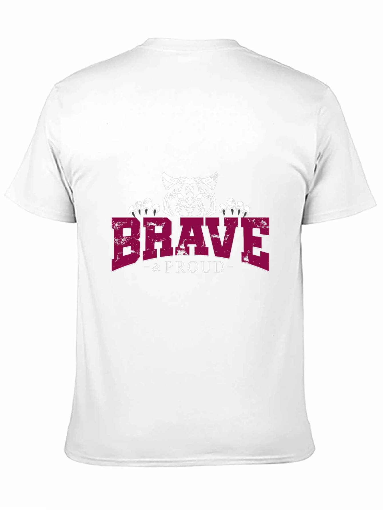 Brave & Proud Tiger Graphic Tee