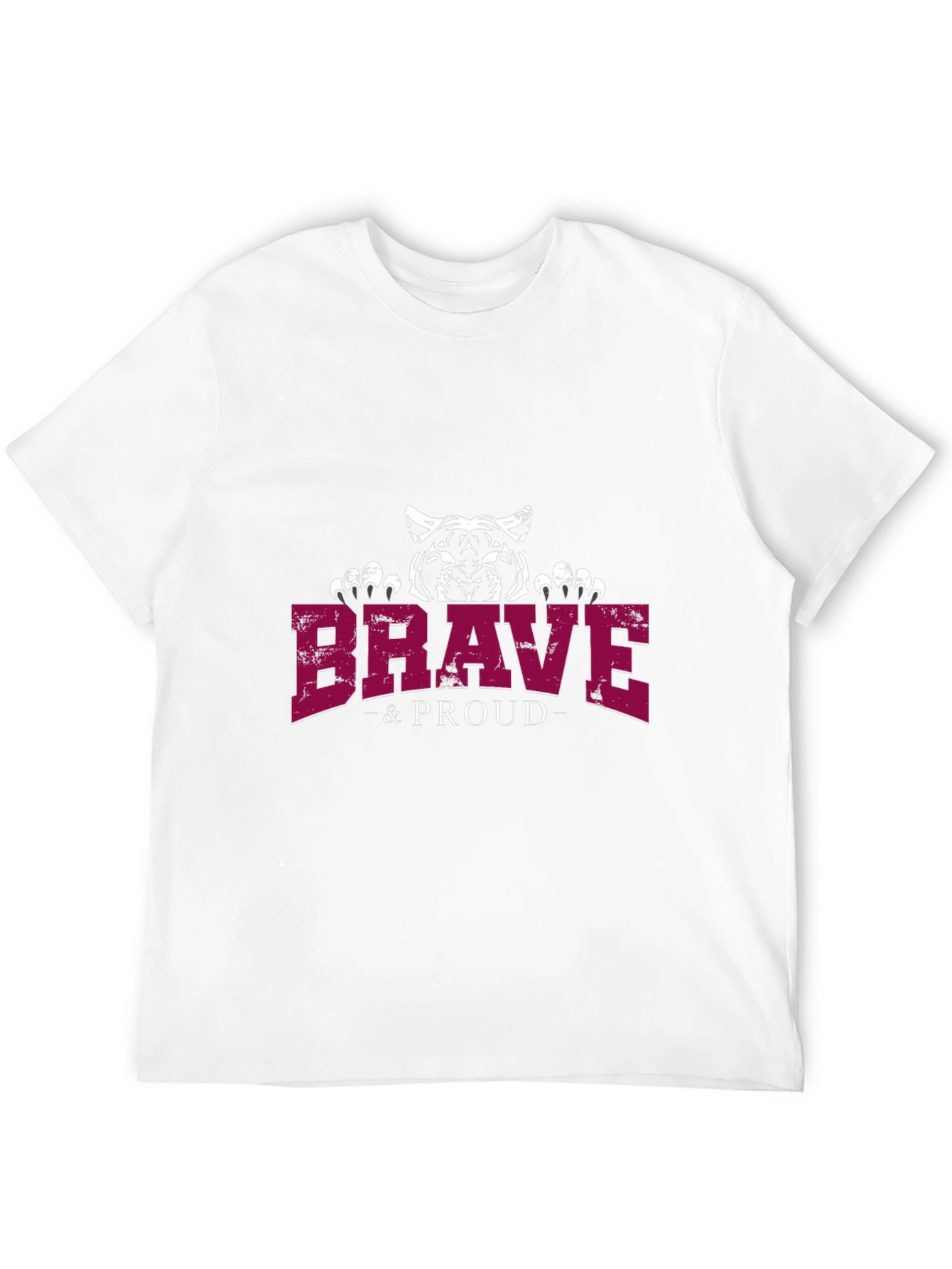 Brave & Proud Tiger Graphic Tee