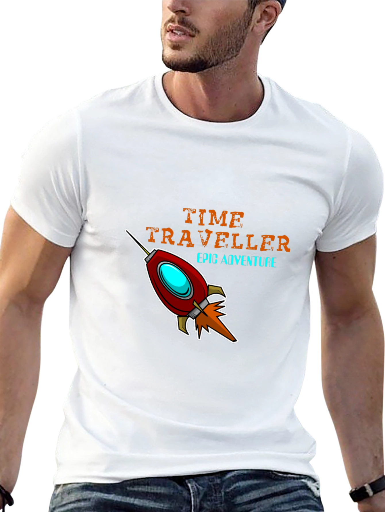 Time Traveler Epic Adventure Graphic Tee