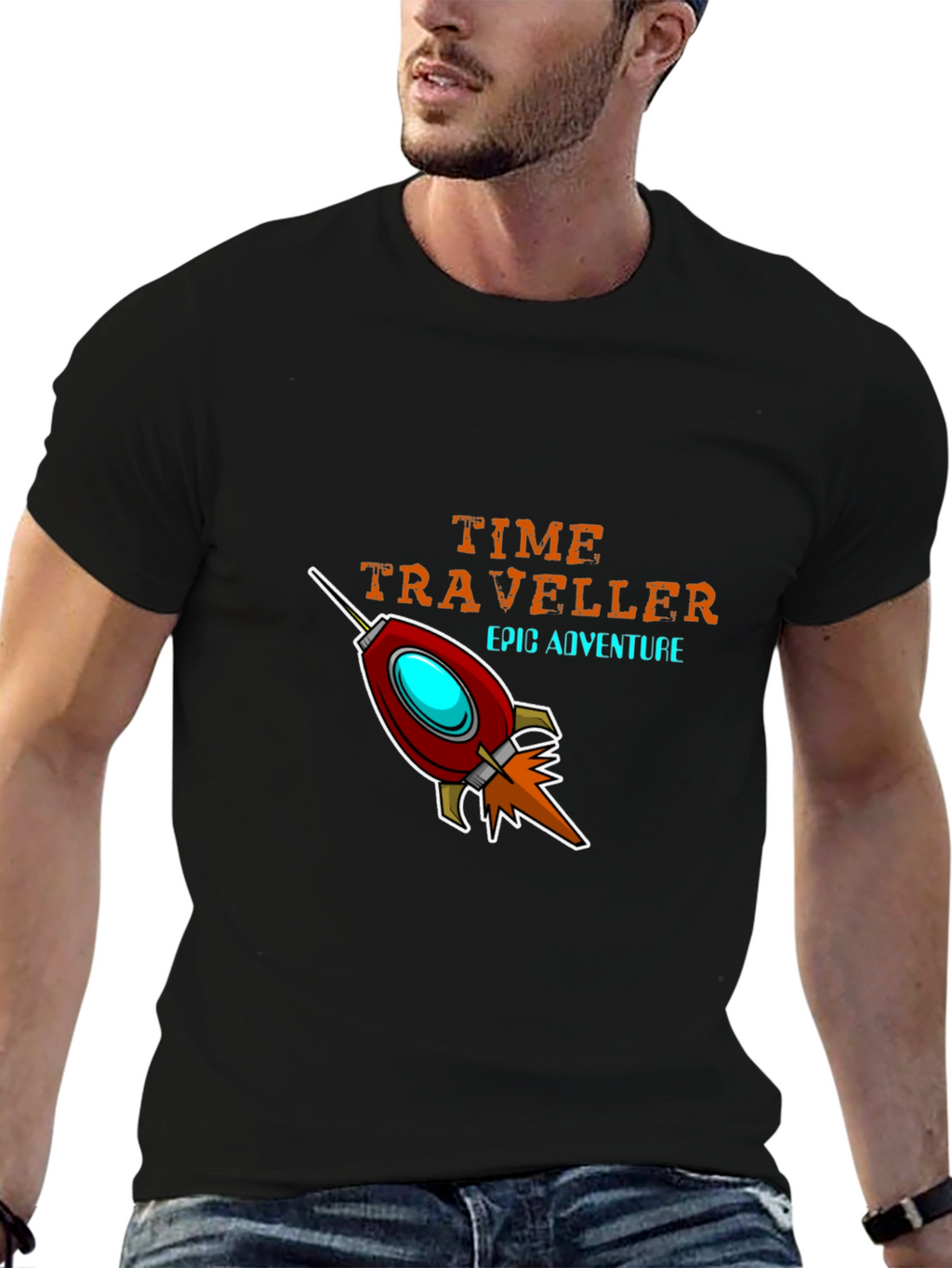 Time Traveler Epic Adventure Graphic Tee