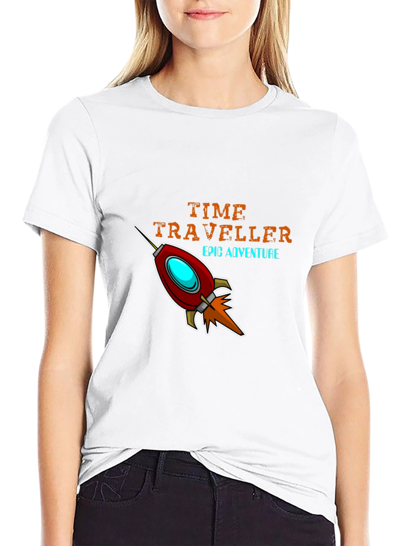 Time Traveler Epic Adventure Graphic Tee