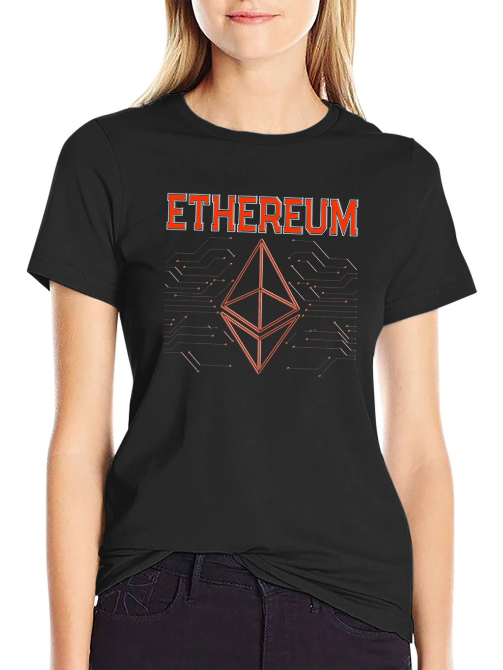 Ethereum Crypto T-Shirt - Black