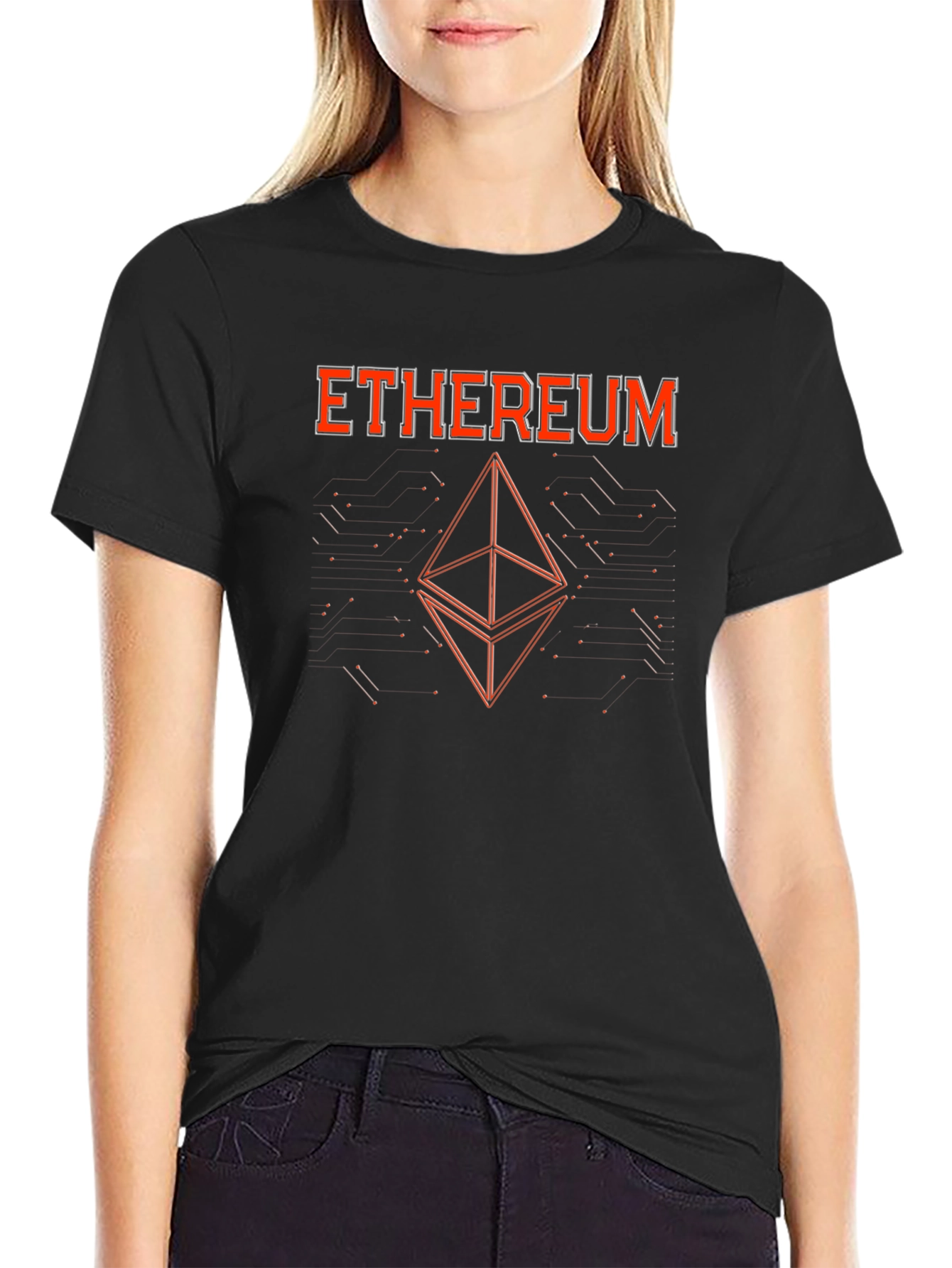 Ethereum Crypto T-Shirt - Black