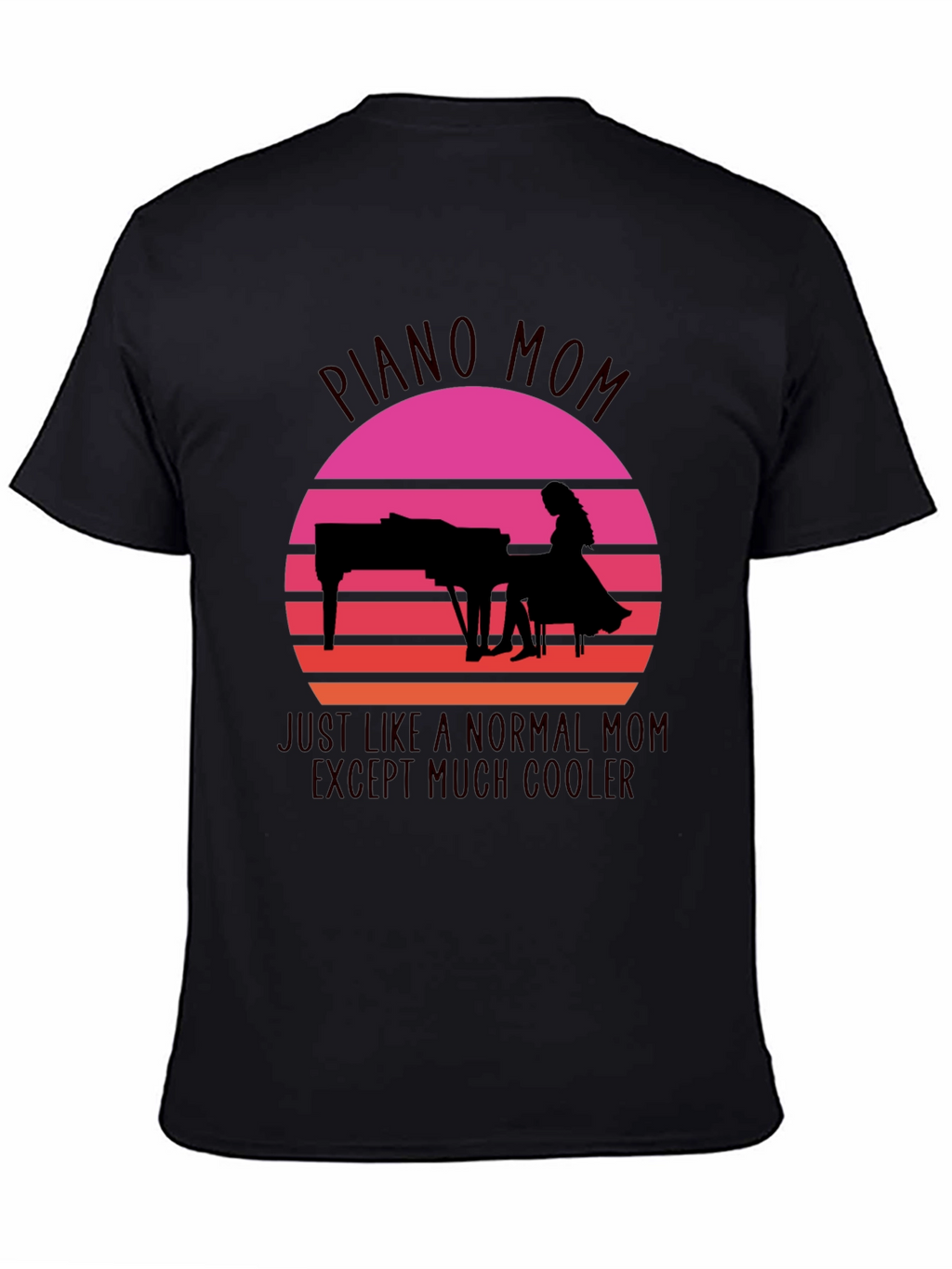 Piano Mom T-Shirt - Musical Gift