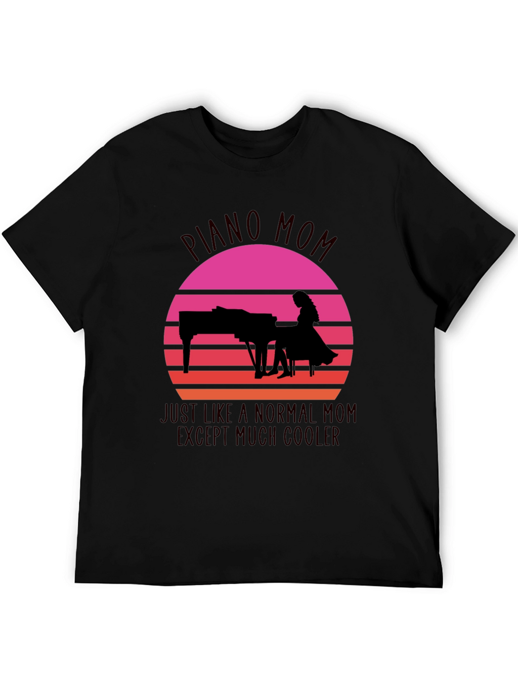 Piano Mom T-Shirt - Musical Gift