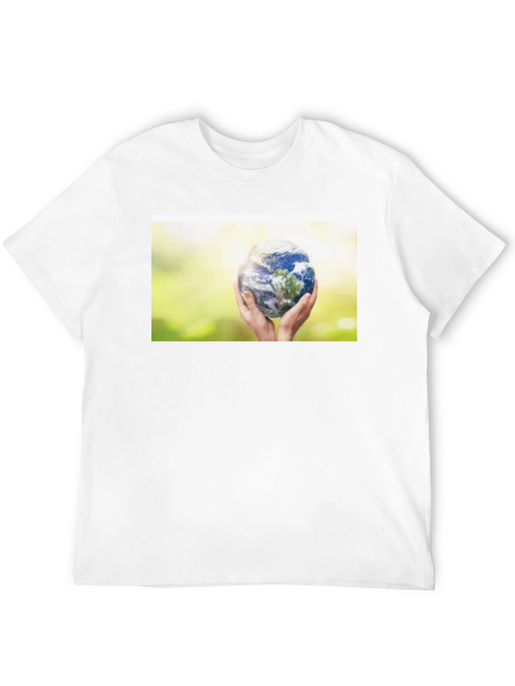 Earth Hands Graphic T-Shirt - Save the Planet Tee
