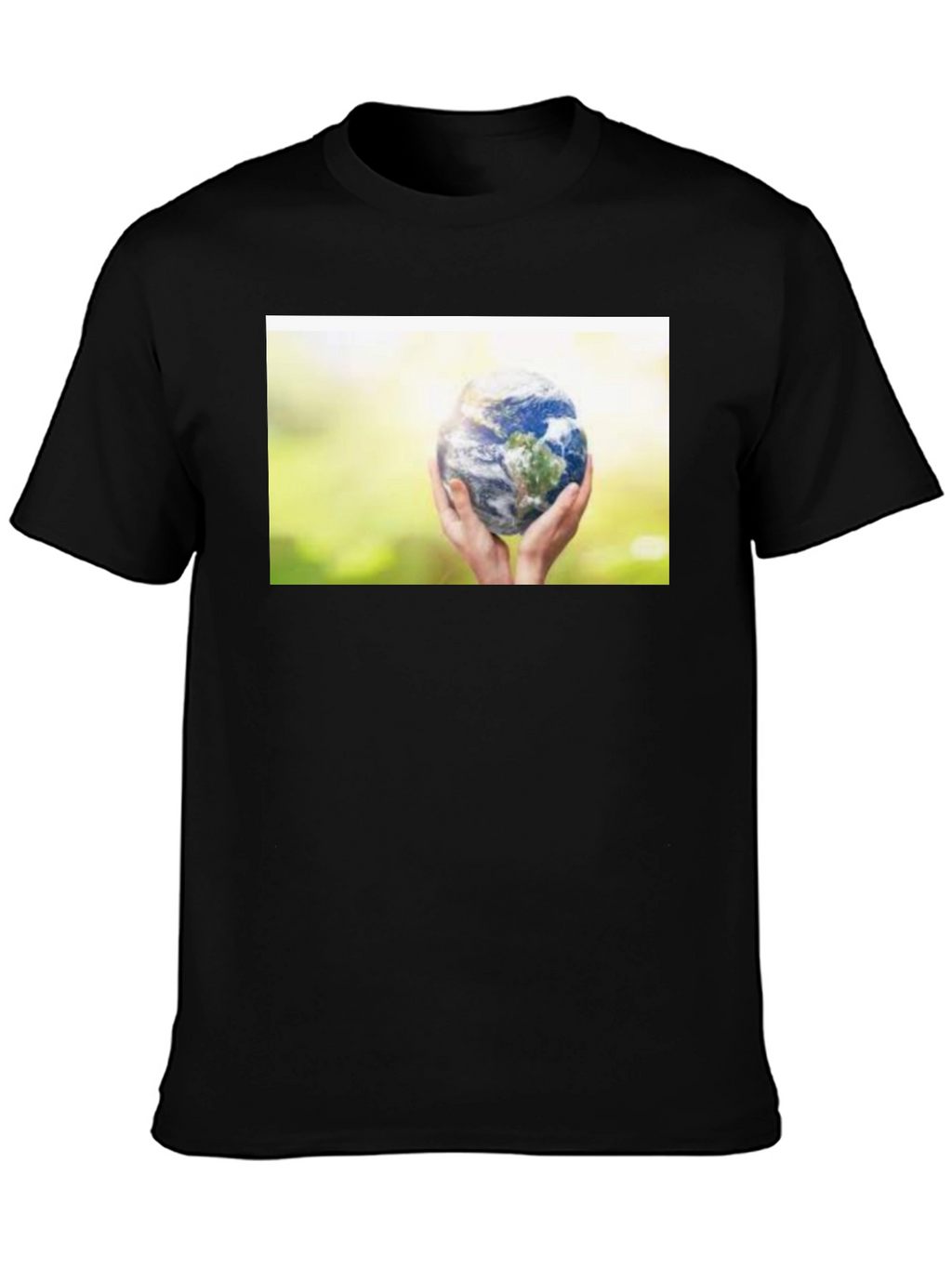 Earth Hands Graphic T-Shirt - Save the Planet Tee