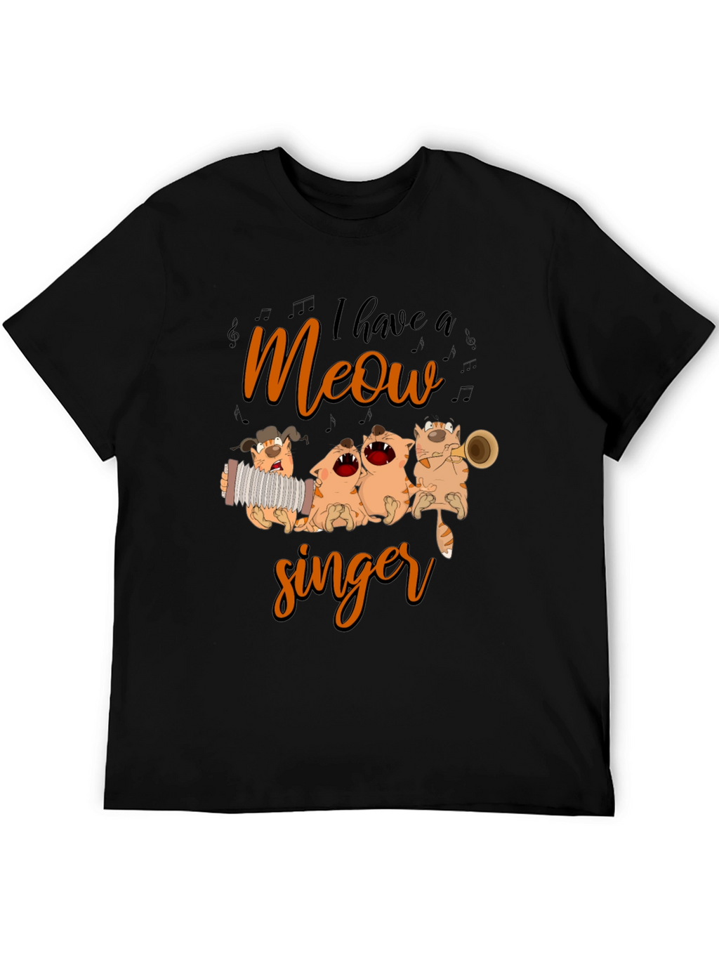 I Have a Meow Singer Graphic T-Shirt