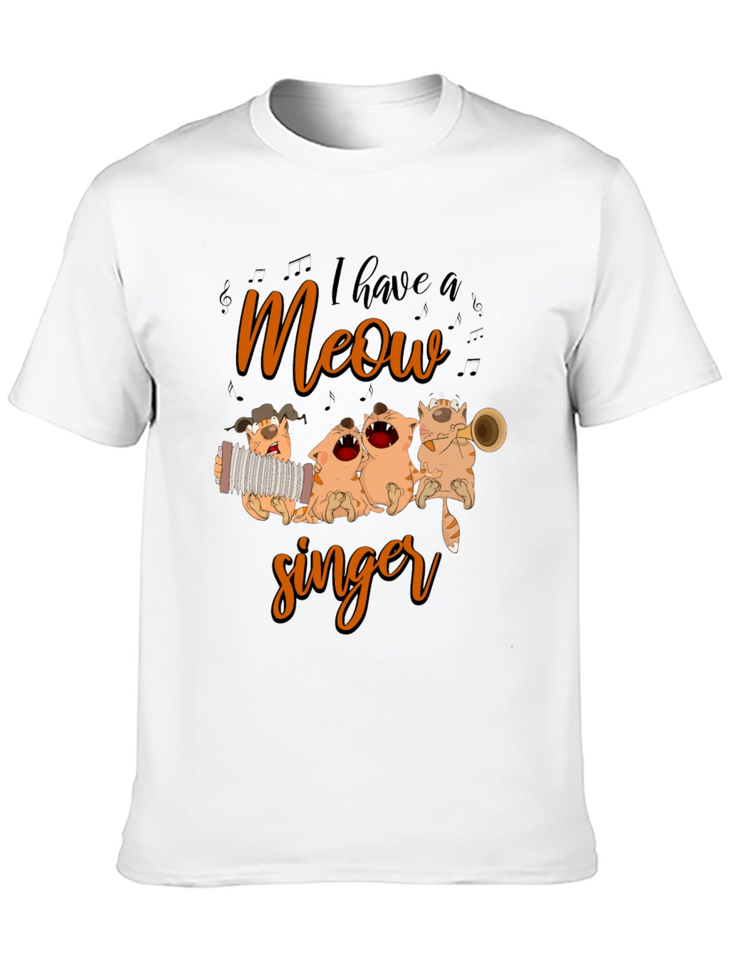I Have a Meow Singer Graphic T-Shirt