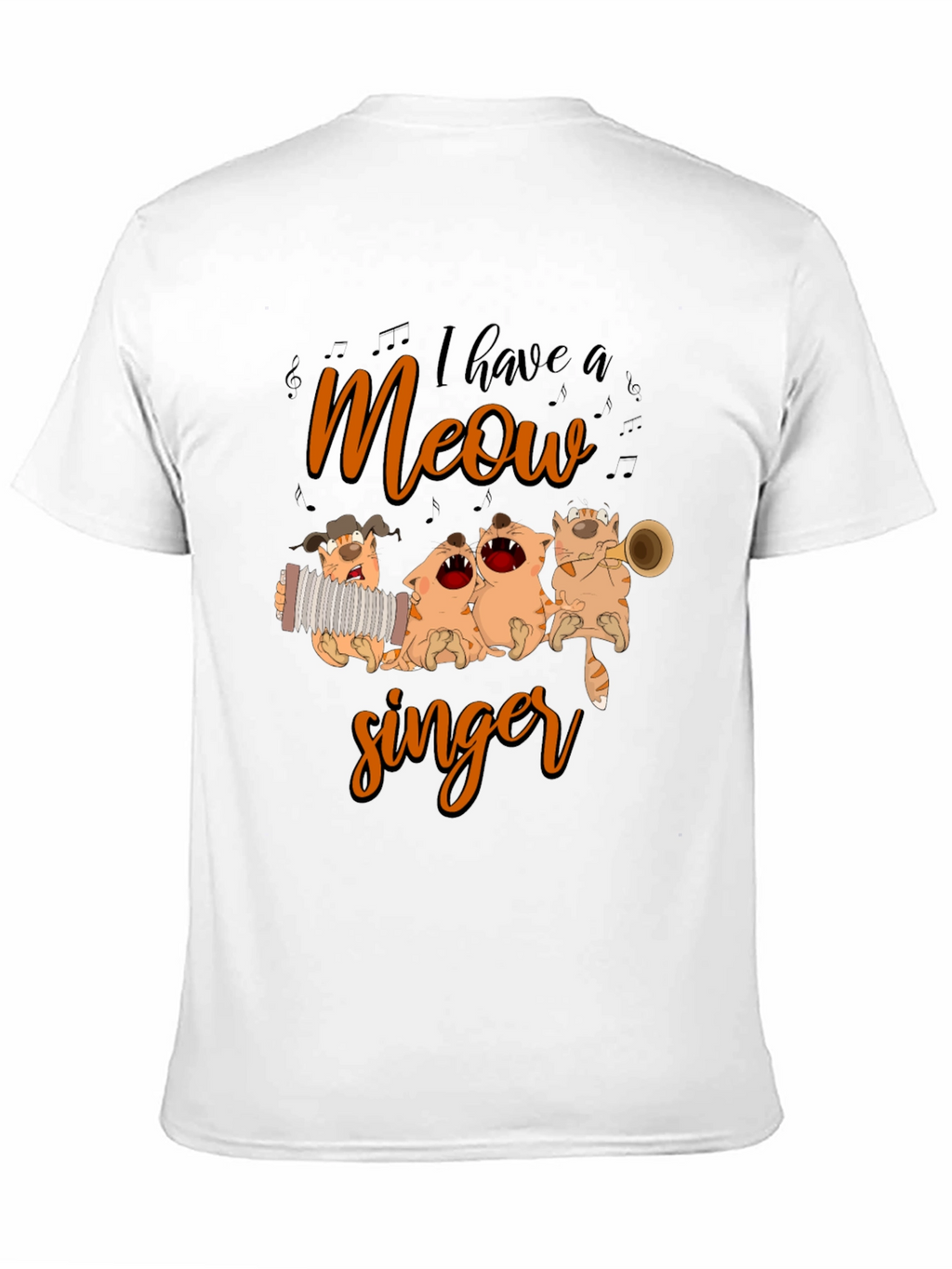 I Have a Meow Singer Graphic T-Shirt