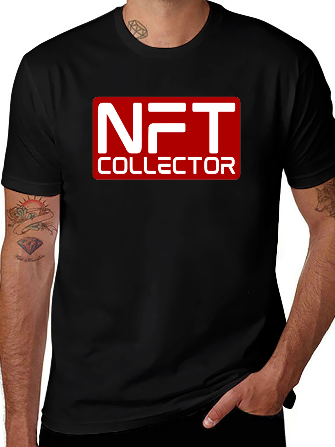 NFT Collector Graphic Tee - Black