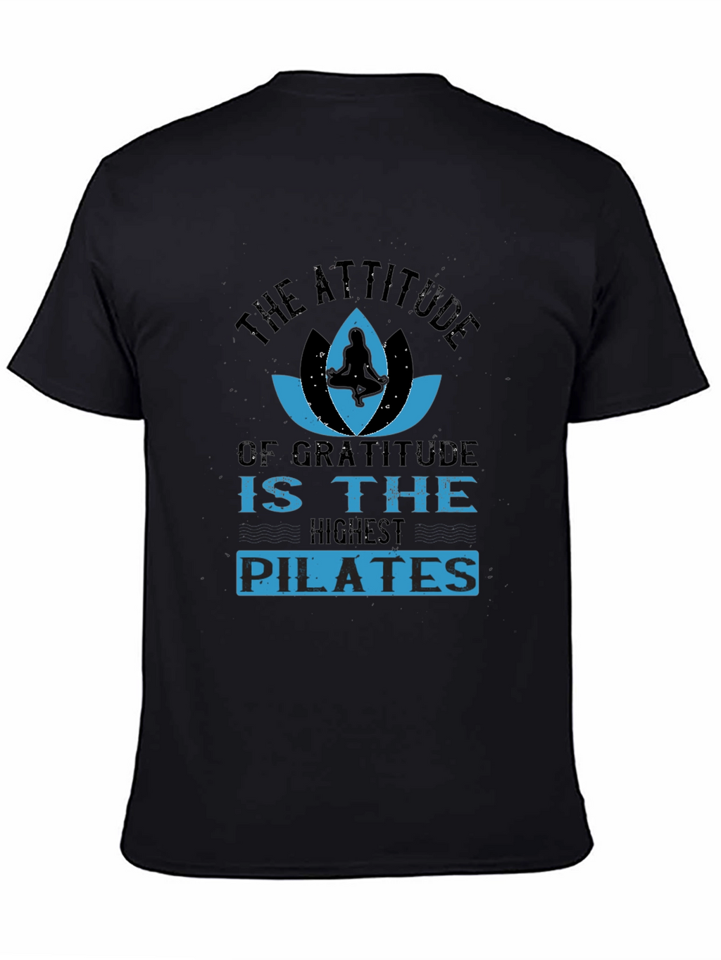 Gratitude Pilates T-Shirt - Attitude Yoga Design