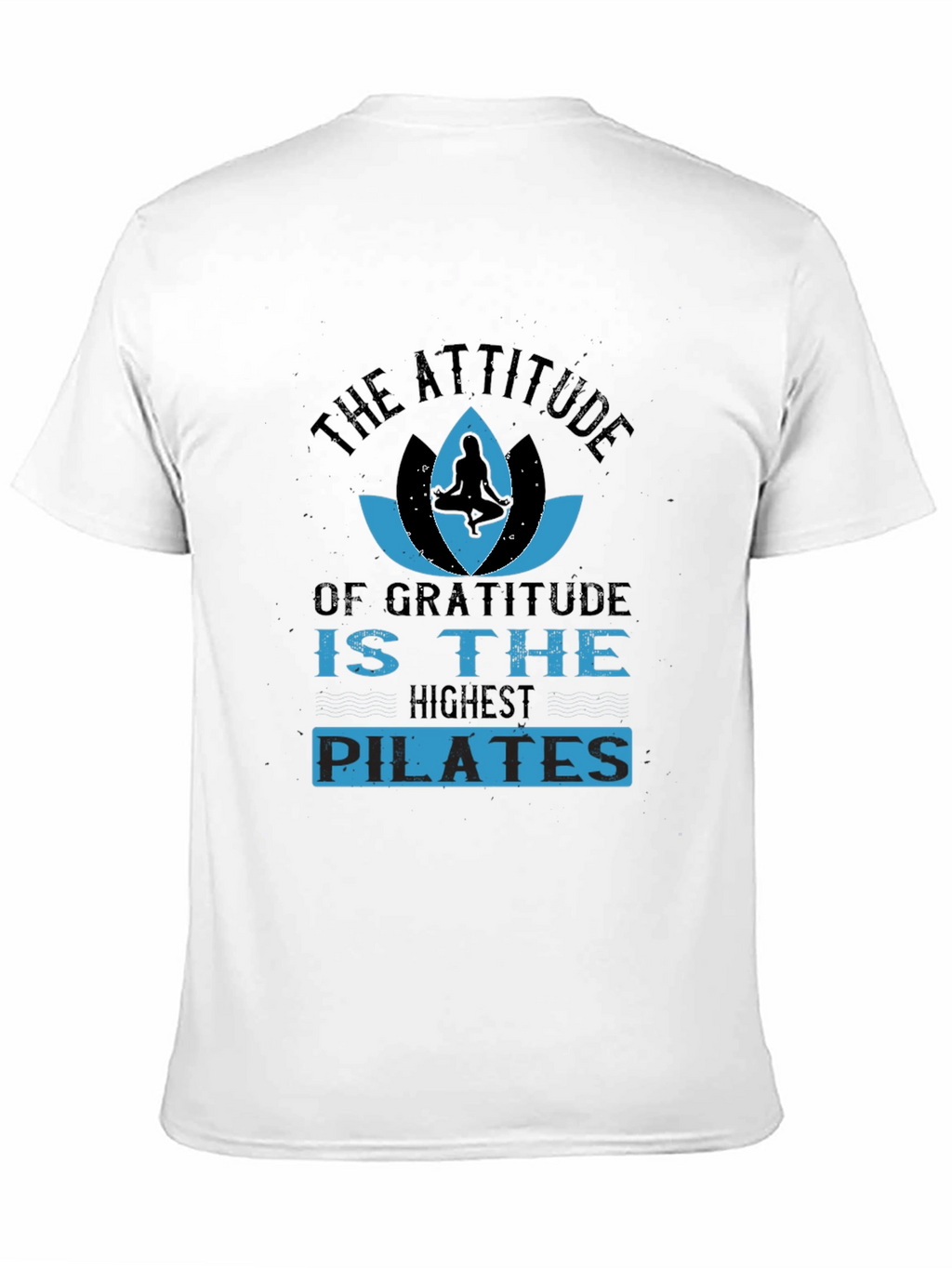Gratitude Pilates T-Shirt - Attitude Yoga Design