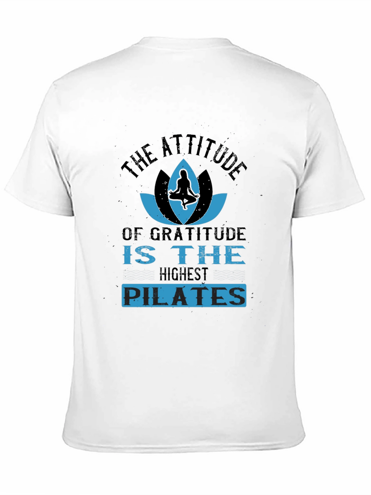 Gratitude Pilates T-Shirt - Attitude Yoga Design