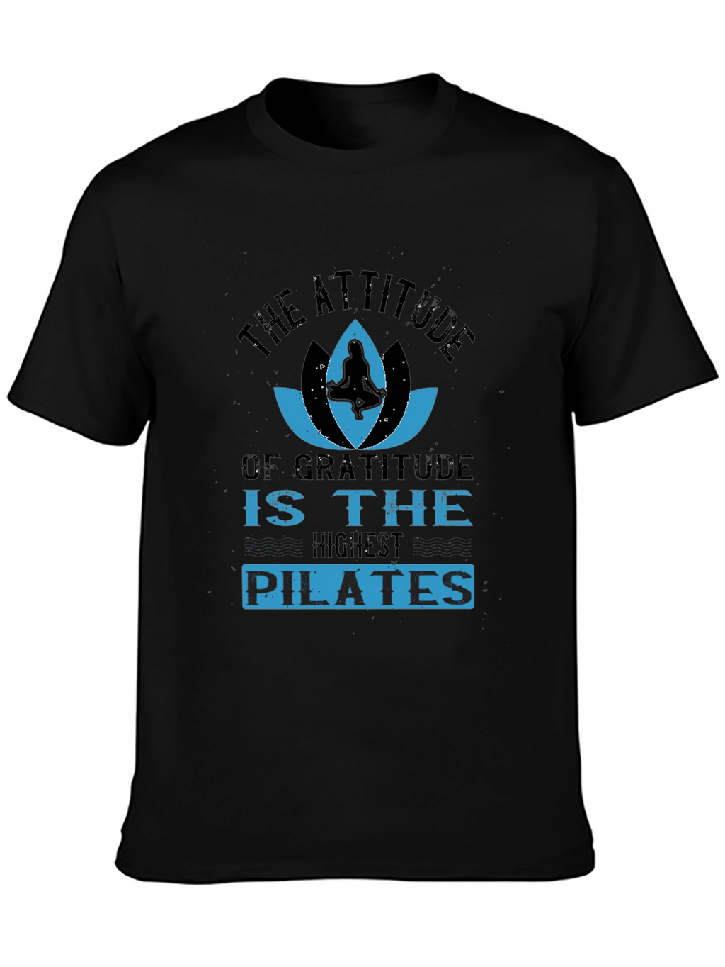 Gratitude Pilates T-Shirt - Attitude Yoga Design